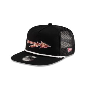 Florida State Seminoles Black Golfer Trucker
