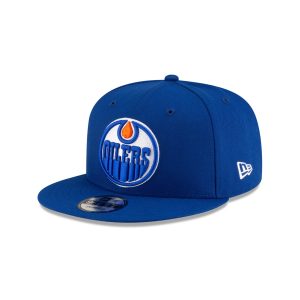 Edmonton Oilers Blue 9FIFTY Snapback Hat