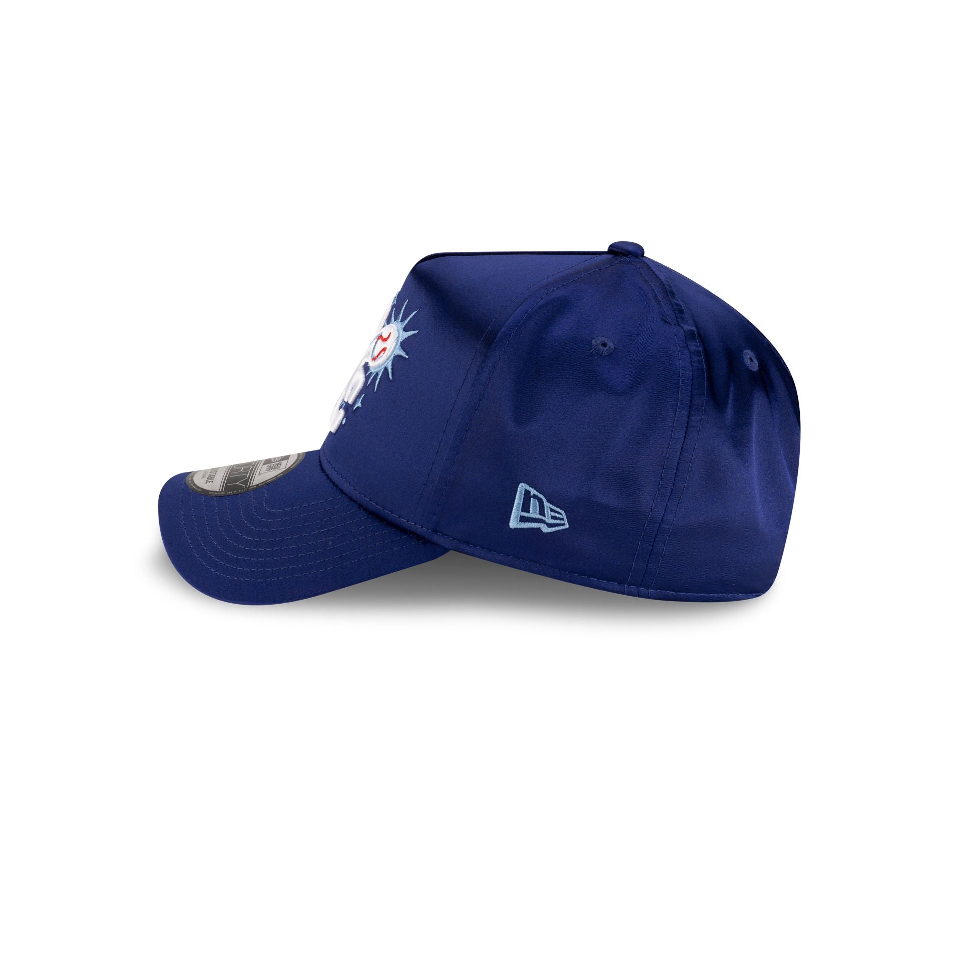 Oklahoma City Comets Dark Royal Satin 9FORTY A-Frame Snapback Hat - Image 4