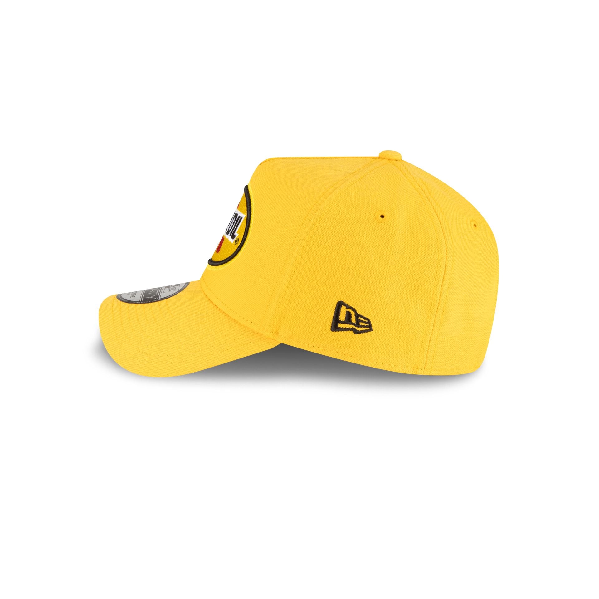Team Penske Joey Logano Pennzoil Partner Yellow 9FORTY A-Frame Snapback Hat - Image 4