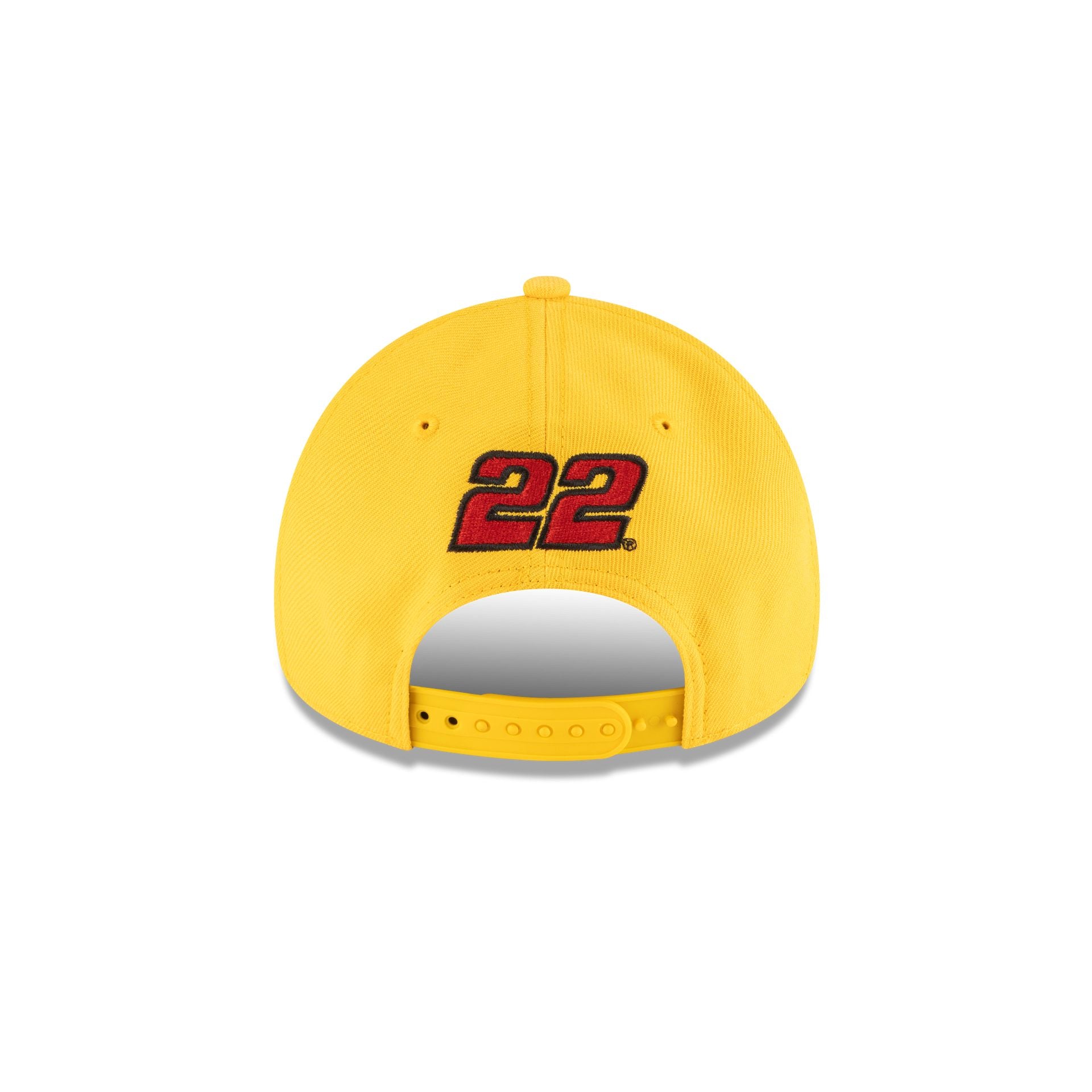 Team Penske Joey Logano Pennzoil Partner Yellow 9FORTY A-Frame Snapback Hat - Image 6