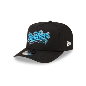 Born x Raised x Carolina Panthers Script Black 9FIFTY A-Frame Snapback