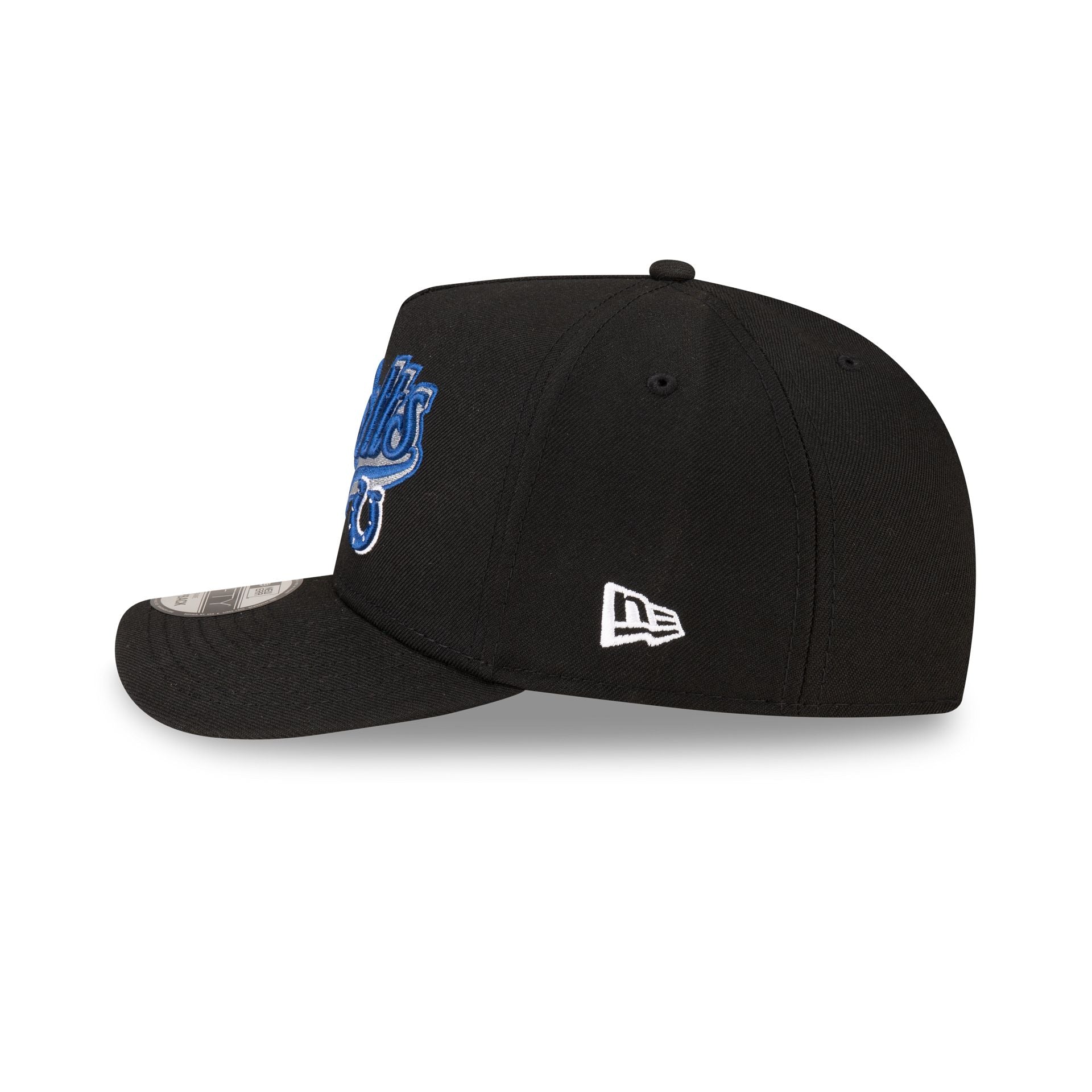 Born x Raised x Indianapolis Colts Script Black 9FIFTY A-Frame Snapbac - Image 4