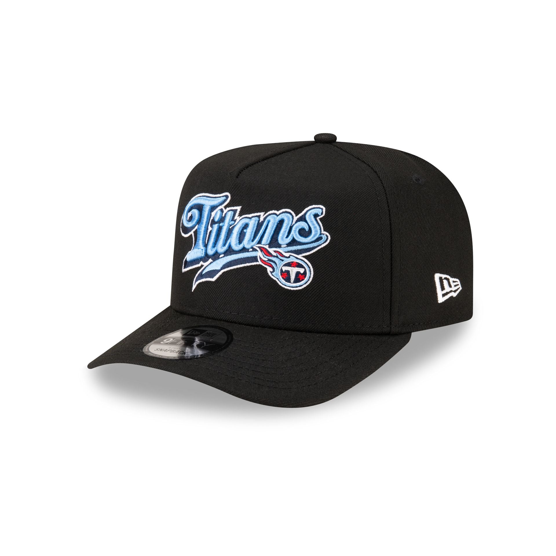 Born x Raised x Tennessee Titans Script Black 9FIFTY A-Frame Snapback