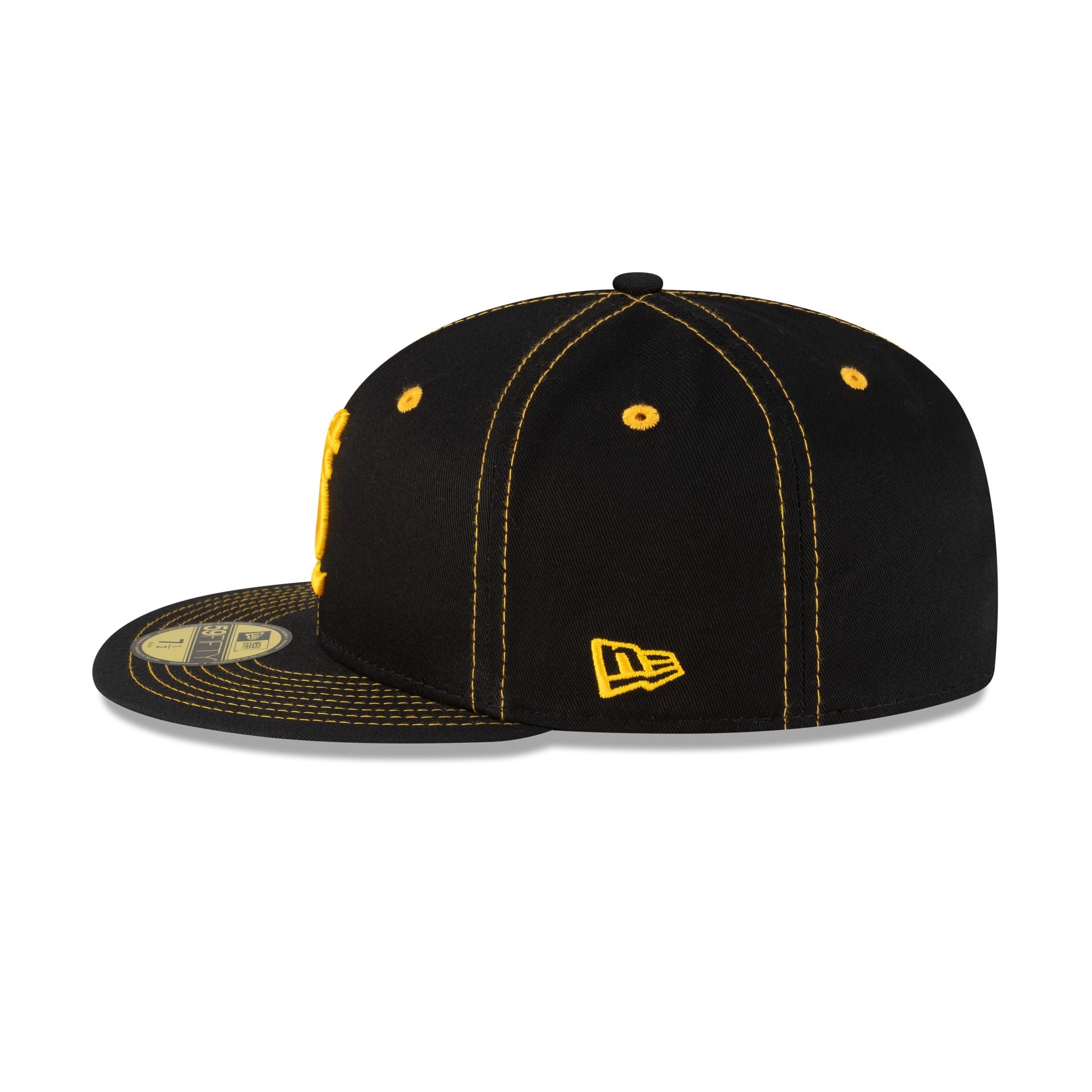St. Louis Blues Gold Stitched 59FIFTY Fitted Hat - Image 4