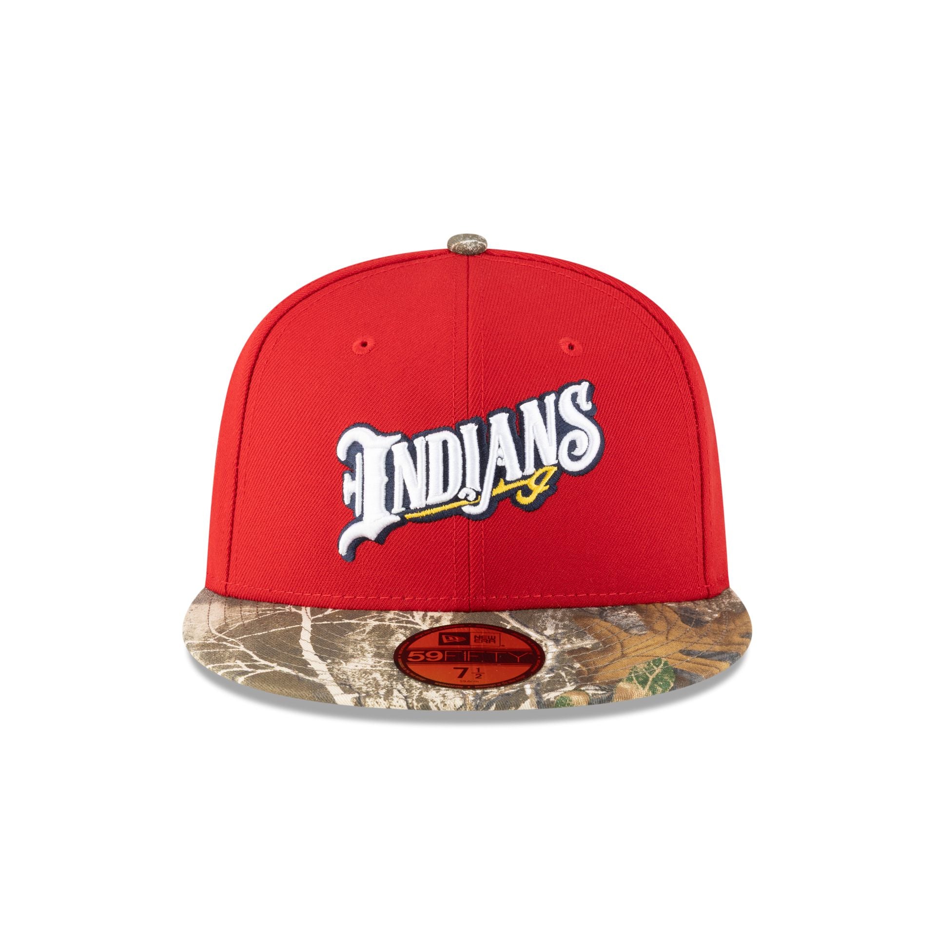 Indianapolis Indians Realtree Visor 59FIFTY Fitted Hat - Image 2