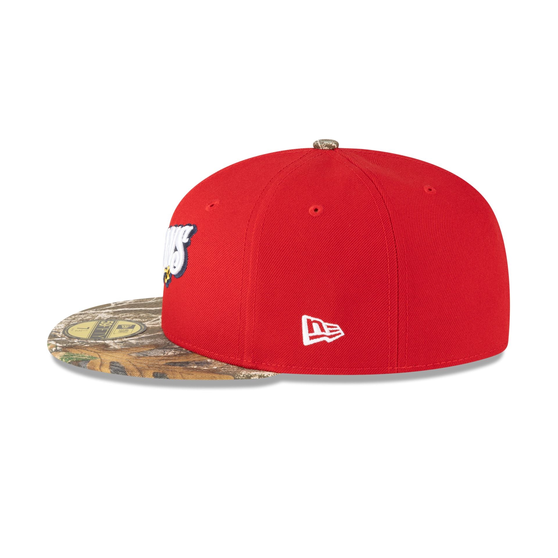Indianapolis Indians Realtree Visor 59FIFTY Fitted Hat - Image 5