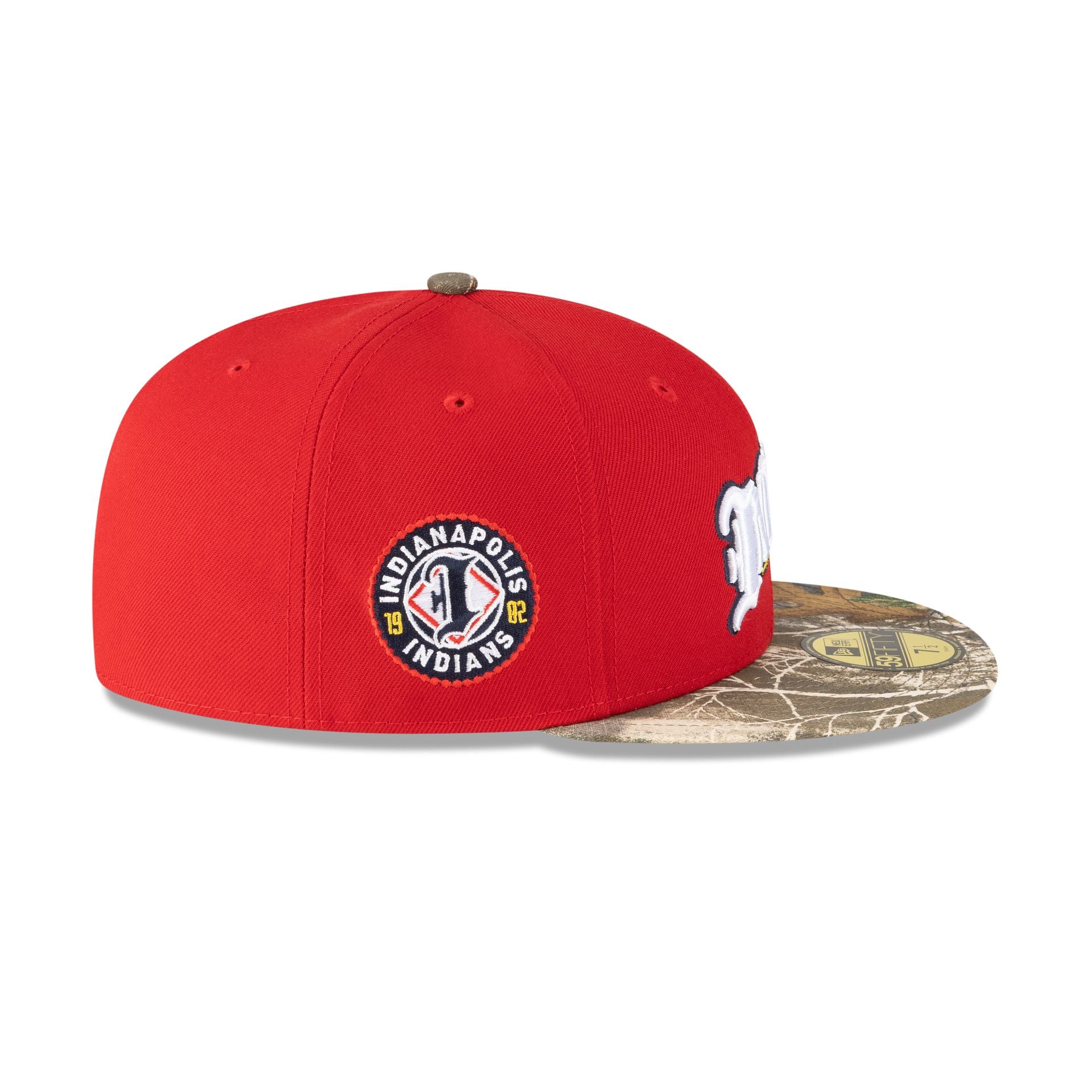Indianapolis Indians Realtree Visor 59FIFTY Fitted Hat - Image 4