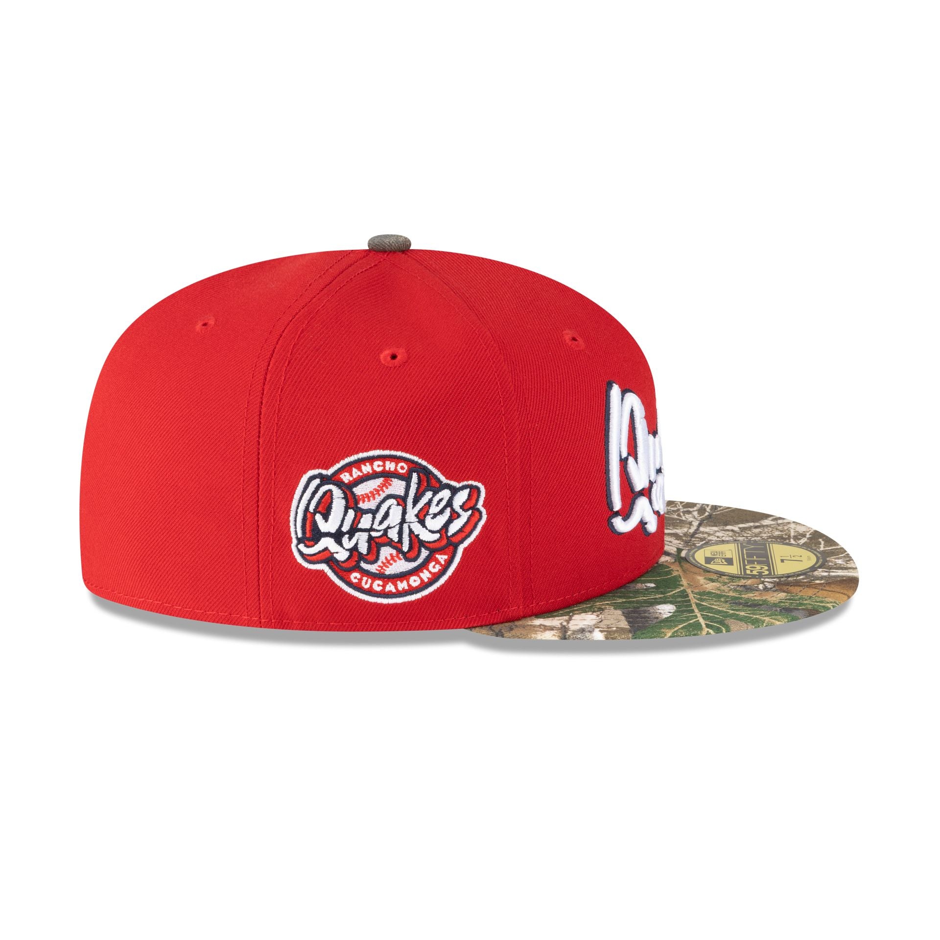 Rancho Cucamonga Quakes Realtree Visor 59FIFTY Fitted Hat - Image 4