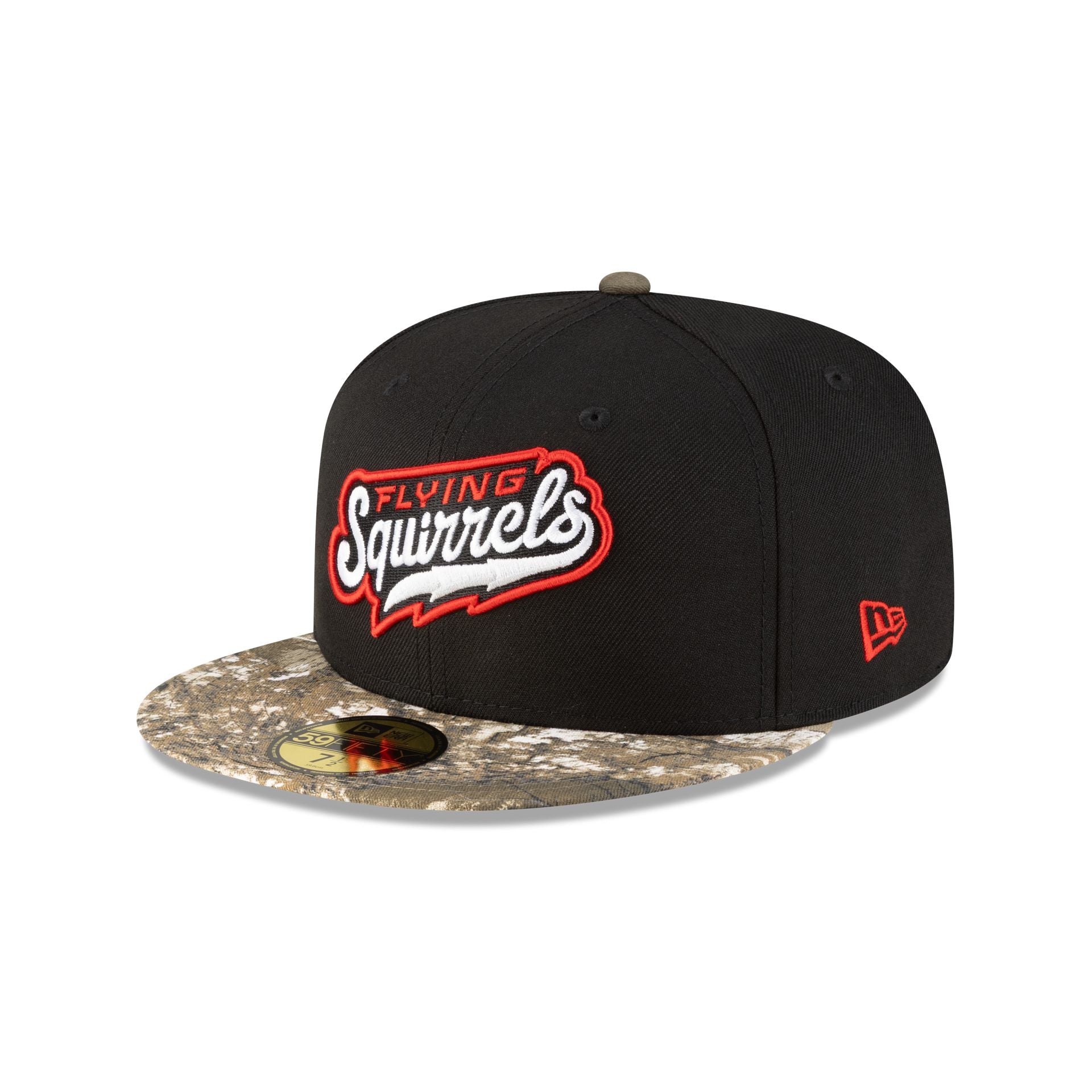 Richmond Flying Squirrels Realtree Visor 59FIFTY Fitted Hat - Image 3