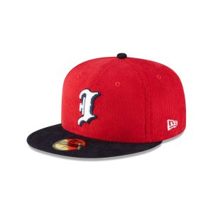 Indianapolis Indians Corduroy 59FIFTY Fitted Hat