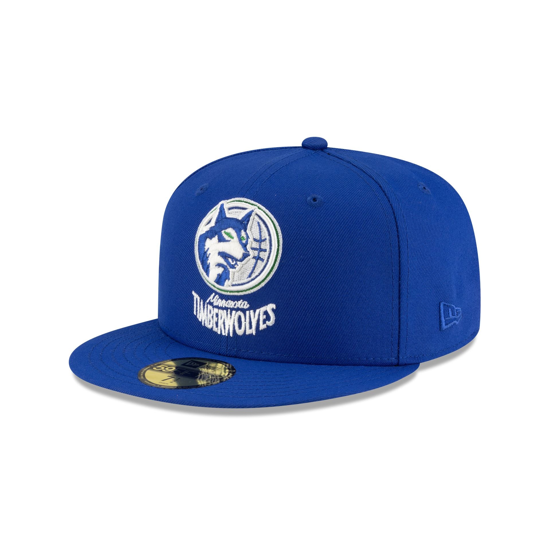 Minnesota Timberwolves 1989-1995 Hardwood Classics Blue 59FIFTY Fitted - Image 3
