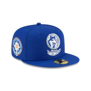 Minnesota Timberwolves 1989-1995 Hardwood Classics Blue 59FIFTY Fitted