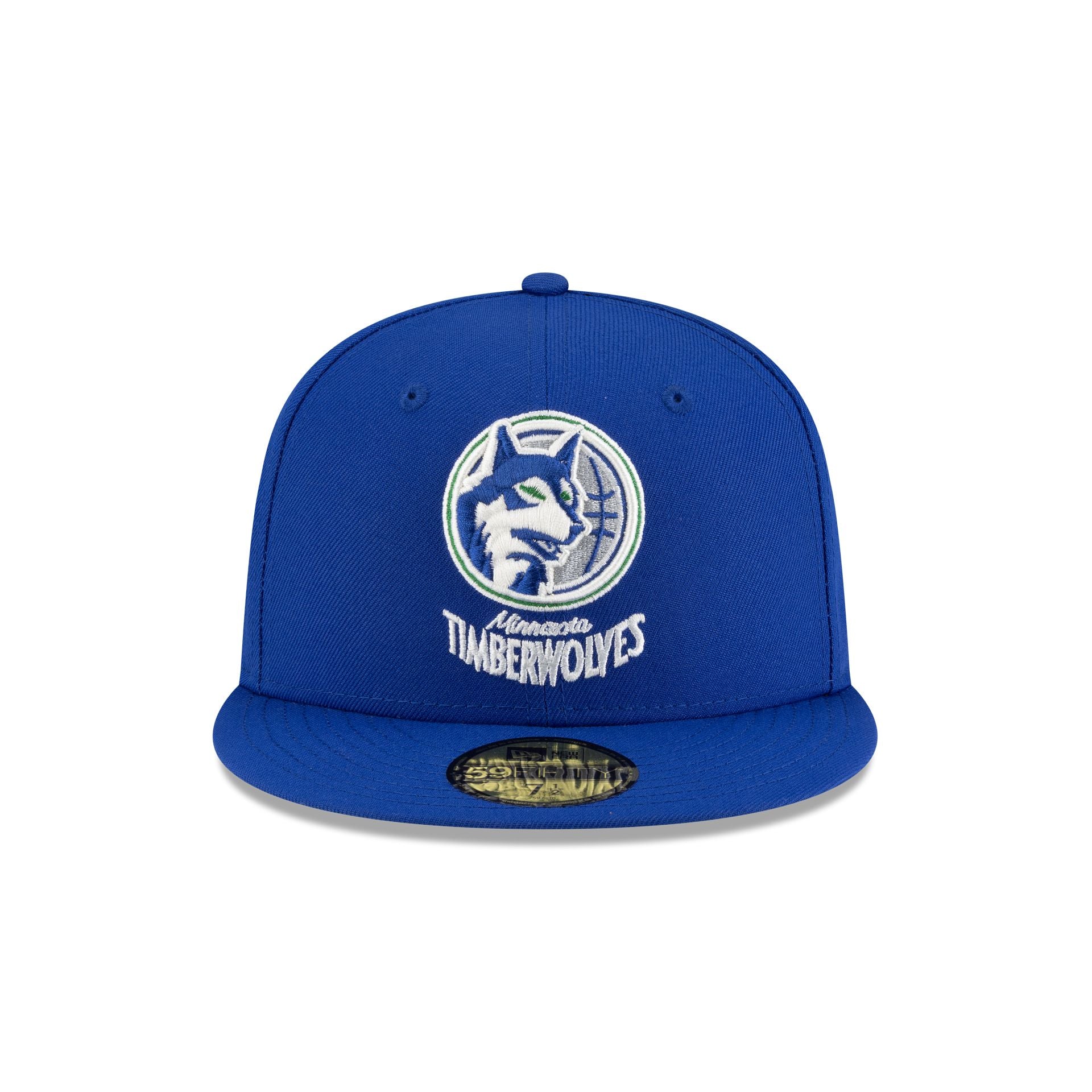 Minnesota Timberwolves 1989-1995 Hardwood Classics Blue 59FIFTY Fitted - Image 2