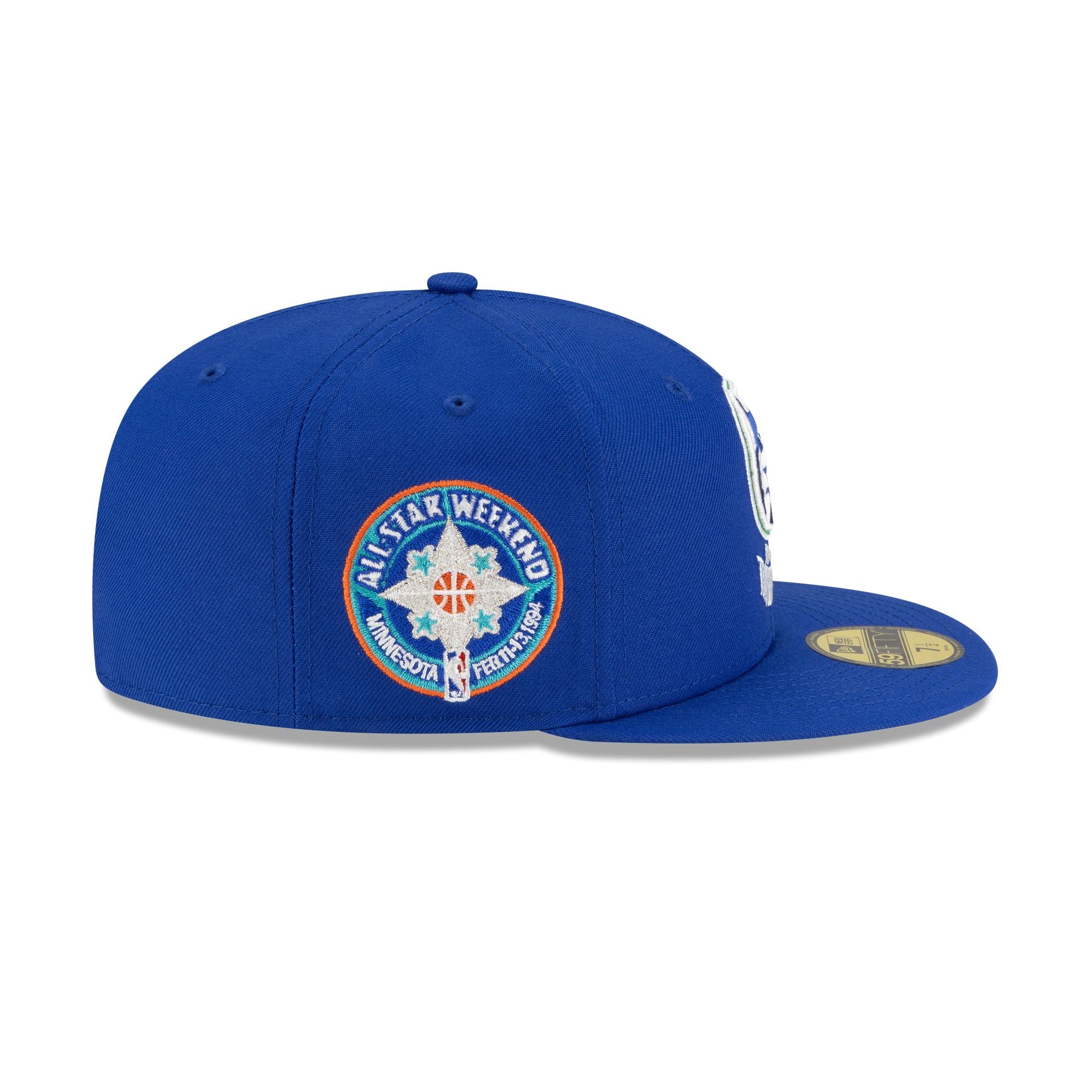 Minnesota Timberwolves 1989-1995 Hardwood Classics Blue 59FIFTY Fitted - Image 4