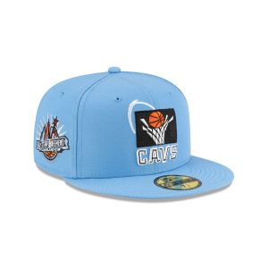 Cleveland Cavaliers 1994-2003 Hardwood Classics Radiant Blue 59FIFTY F