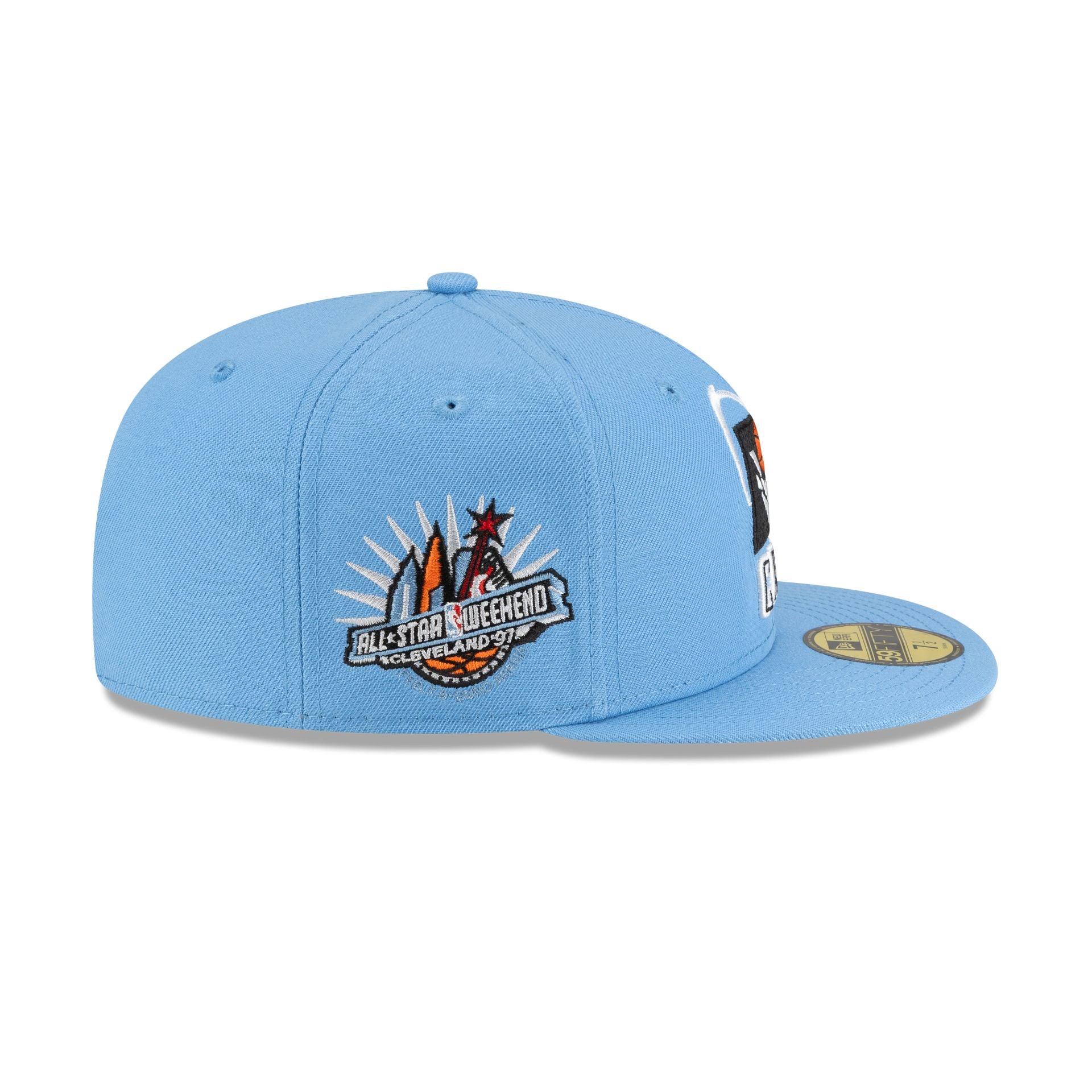 Cleveland Cavaliers 1994-2003 Hardwood Classics Radiant Blue 59FIFTY F - Image 4
