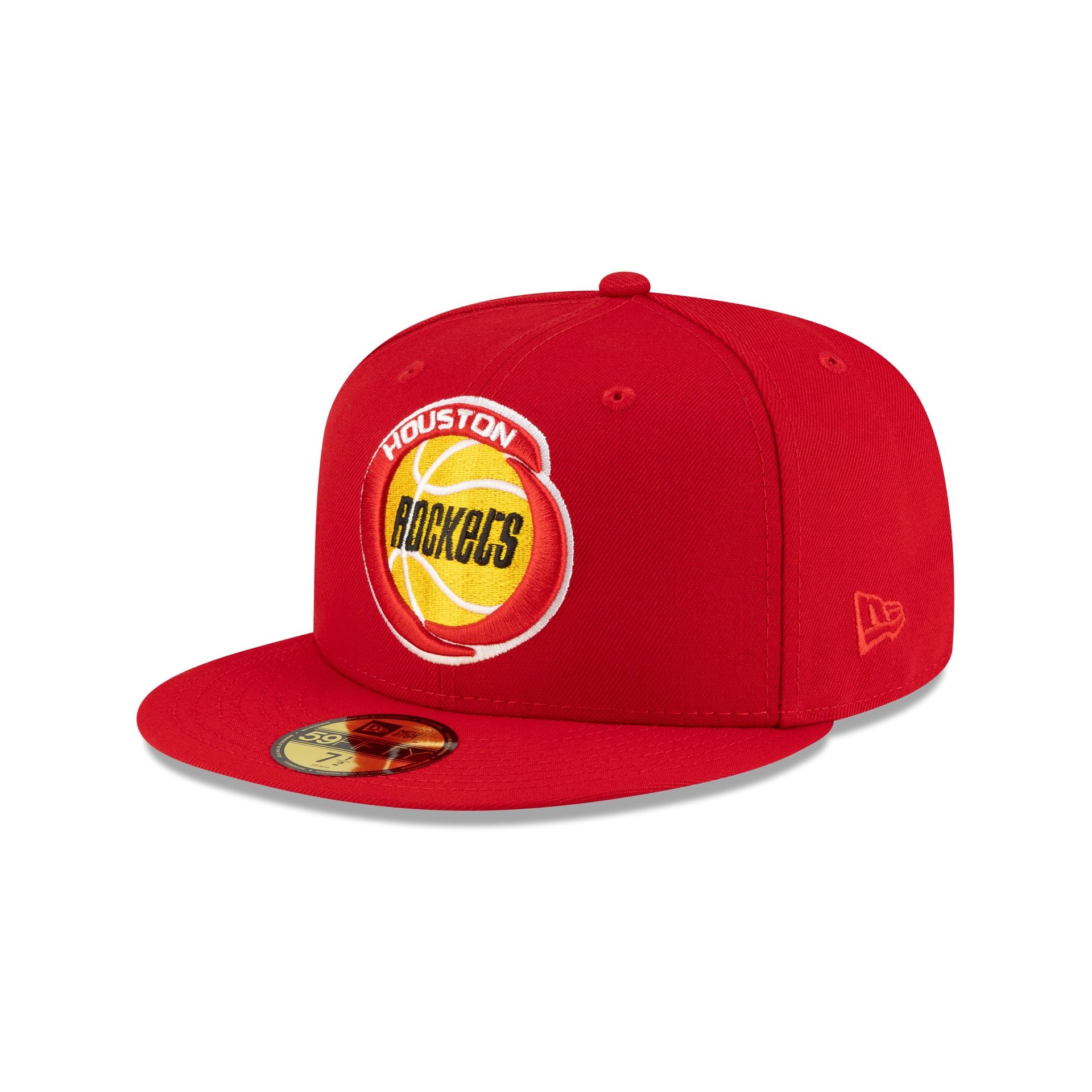 Houston Rockets 1972-1994 Hardwood Classics Scarlet 59FIFTY Fitted Hat - Image 3