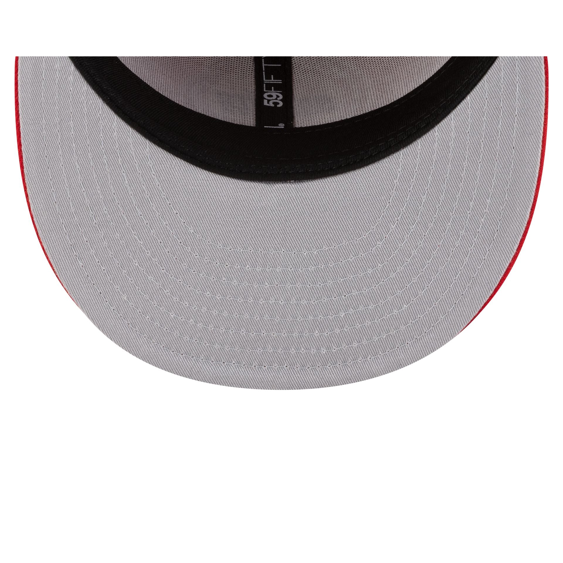 Houston Rockets 1972-1994 Hardwood Classics Scarlet 59FIFTY Fitted Hat - Image 7