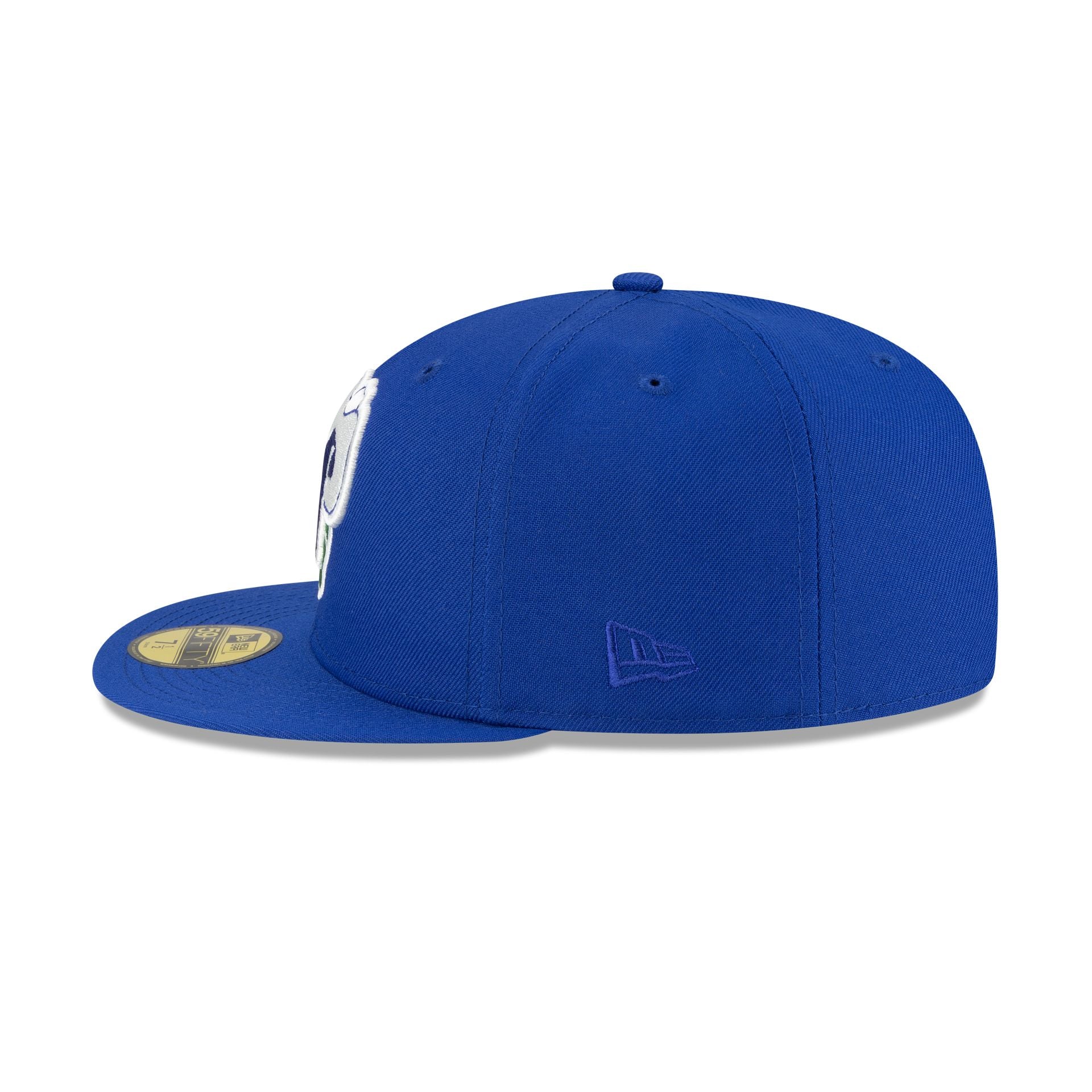 Dallas Mavericks 1980-2000 Hardwood Classics Blue 59FIFTY Fitted Hat - Image 5