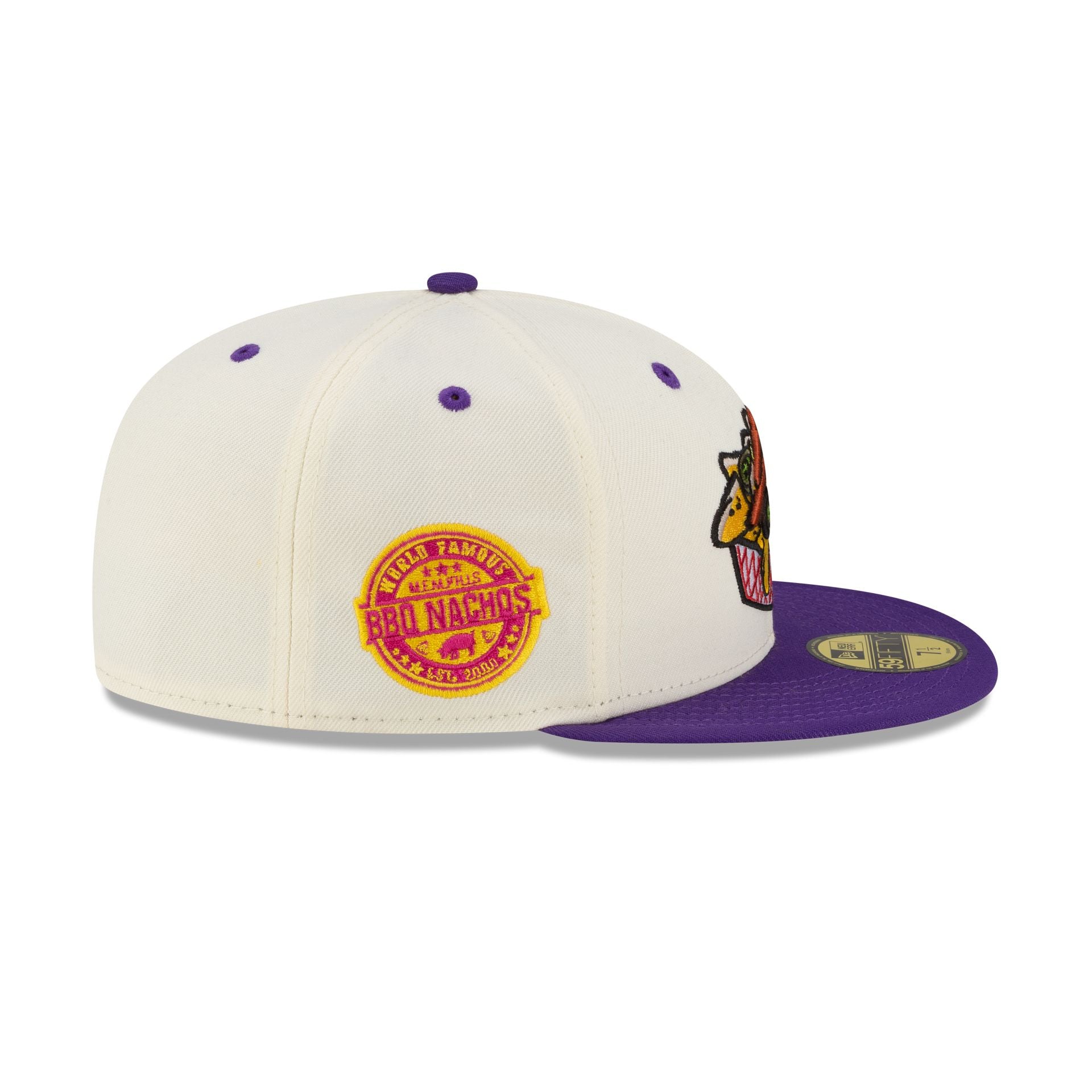 Memphis Redbirds Chrome Food Pack 59FIFTY Fitted Hat - Image 4