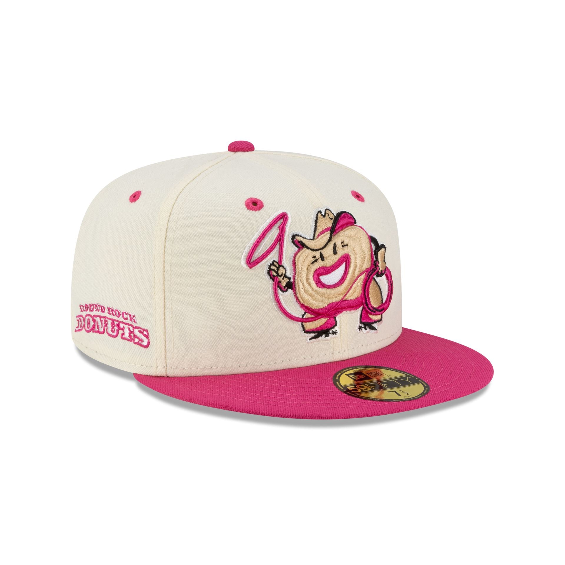 Round Rock Express Chrome Food Pack 59FIFTY Fitted Hat