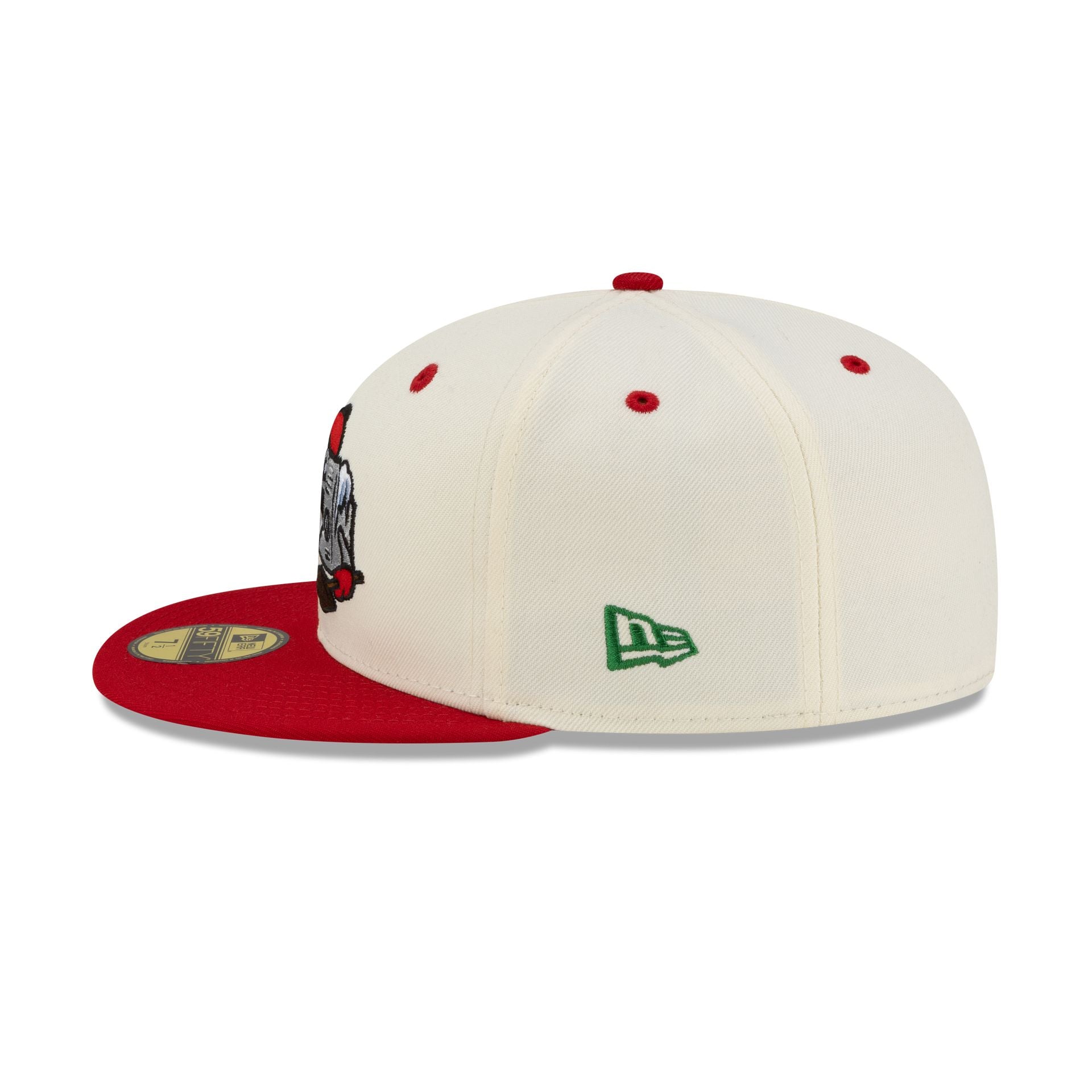 Wisconsin Timber Rattlers Chrome Food Pack 59FIFTY Fitted Hat - Image 5