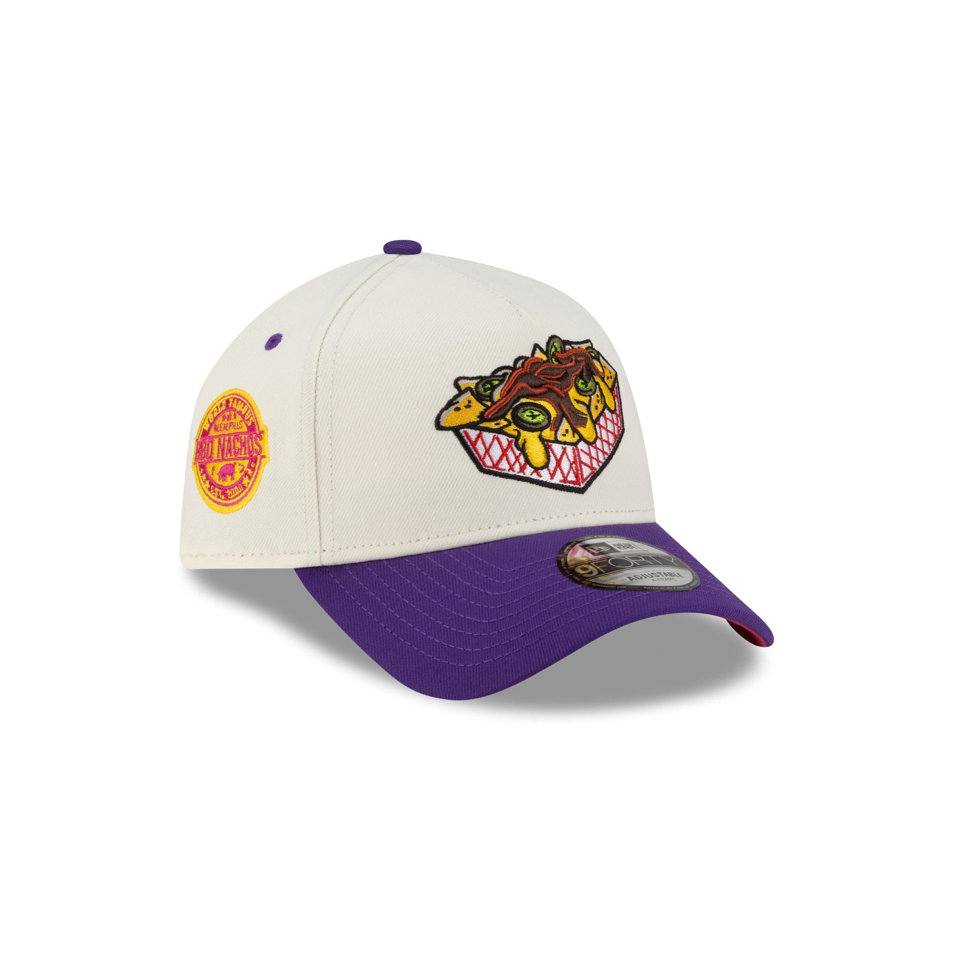 Memphis Redbirds Chrome Food Pack 9FORTY A-Frame Snapback Hat