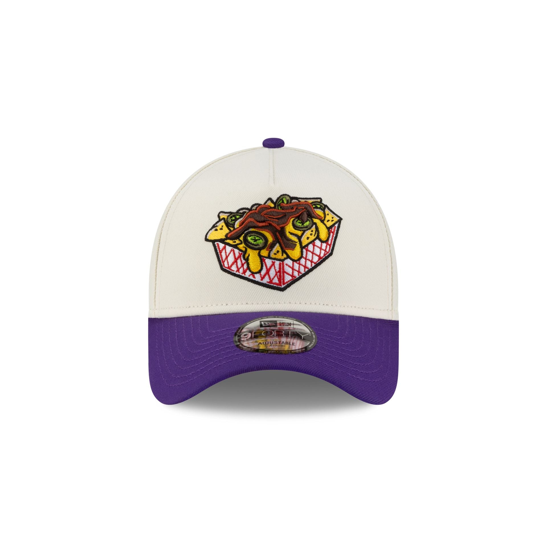 Memphis Redbirds Chrome Food Pack 9FORTY A-Frame Snapback Hat - Image 2