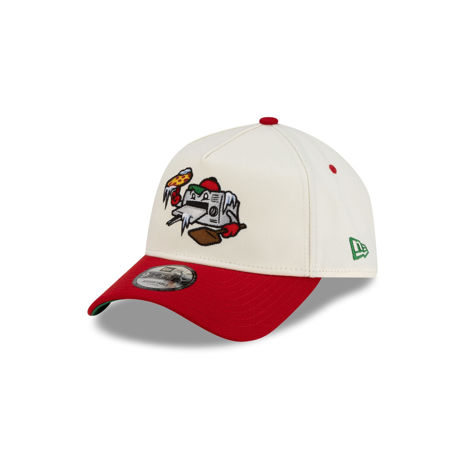 Wisconsin Timber Rattlers Chrome Food Pack 9FORTY A-Frame Snapback Hat - Image 3