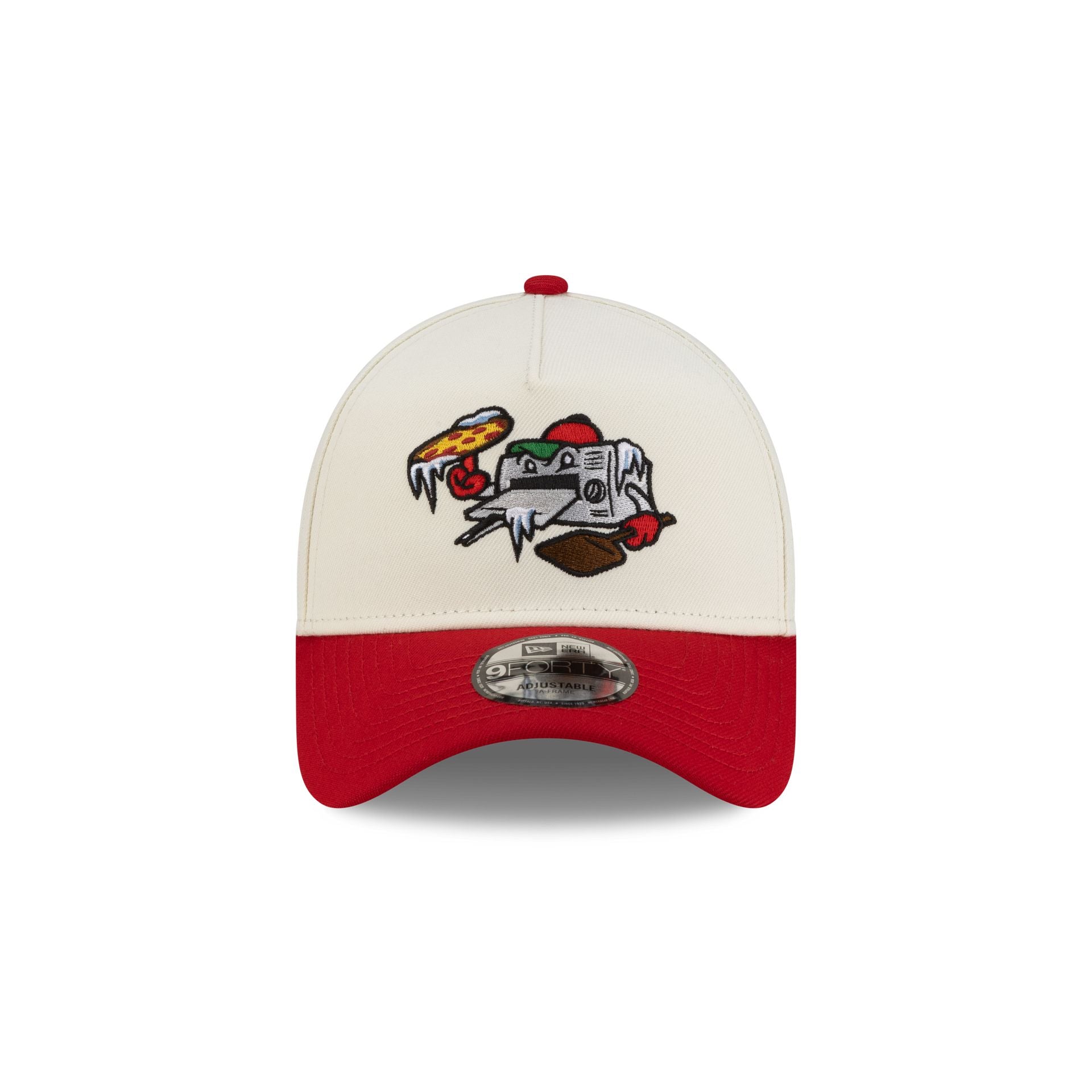 Wisconsin Timber Rattlers Chrome Food Pack 9FORTY A-Frame Snapback Hat - Image 2