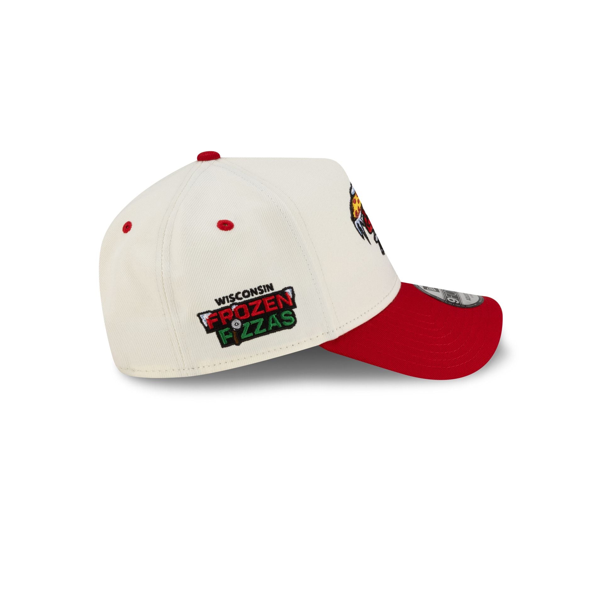 Wisconsin Timber Rattlers Chrome Food Pack 9FORTY A-Frame Snapback Hat - Image 4