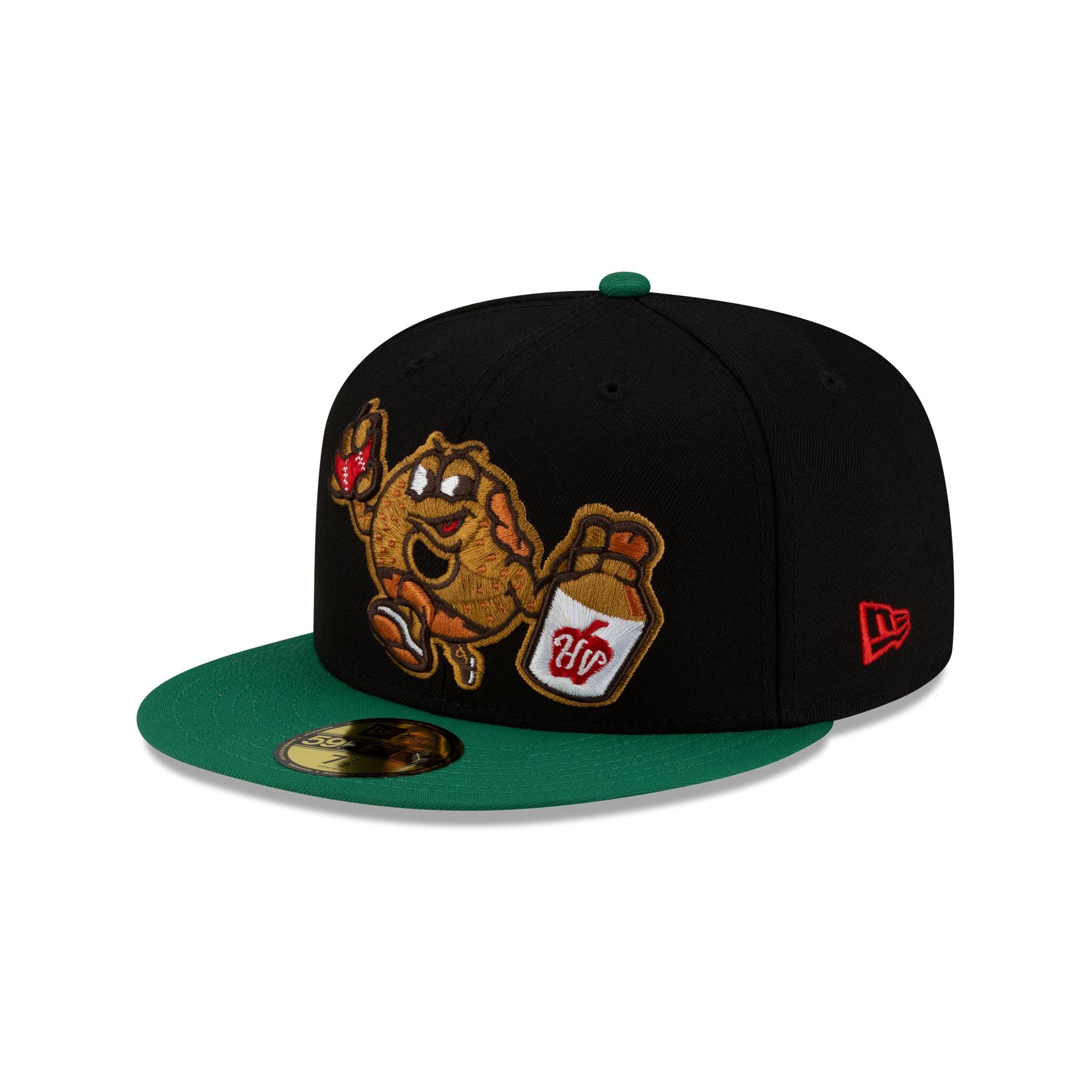 Hudson Valley Renegades Black Food Pack 59FIFTY Fitted Hat - Image 3