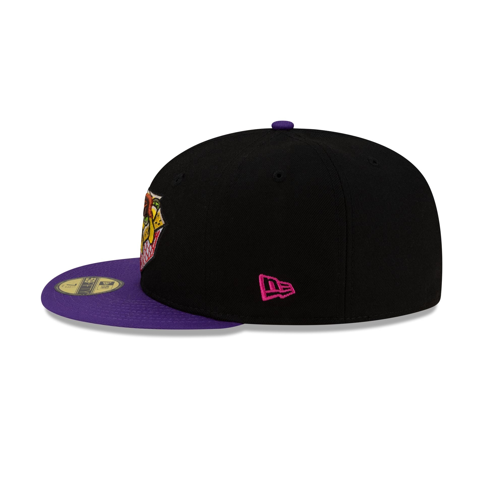 Memphis Redbirds Black Food Pack 59FIFTY Fitted Hat - Image 5