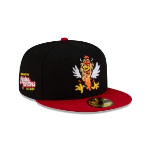 New Hampshire Fisher Cats Black Food Pack 59FIFTY Fitted Hat