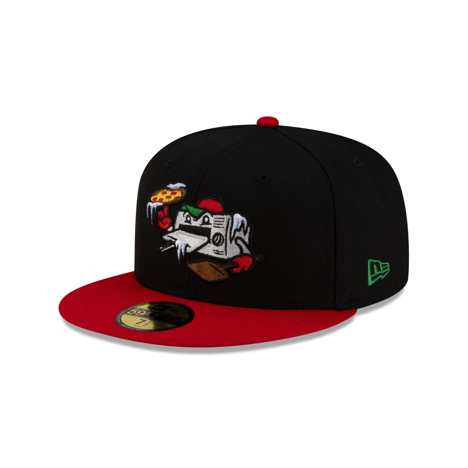 Wisconsin Timber Rattlers Black Food Pack 59FIFTY Fitted Hat - Image 3