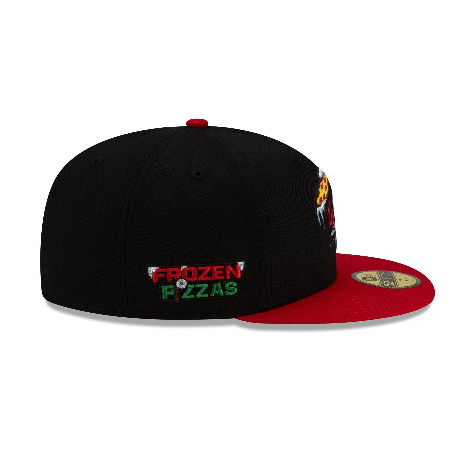 Wisconsin Timber Rattlers Black Food Pack 59FIFTY Fitted Hat - Image 4