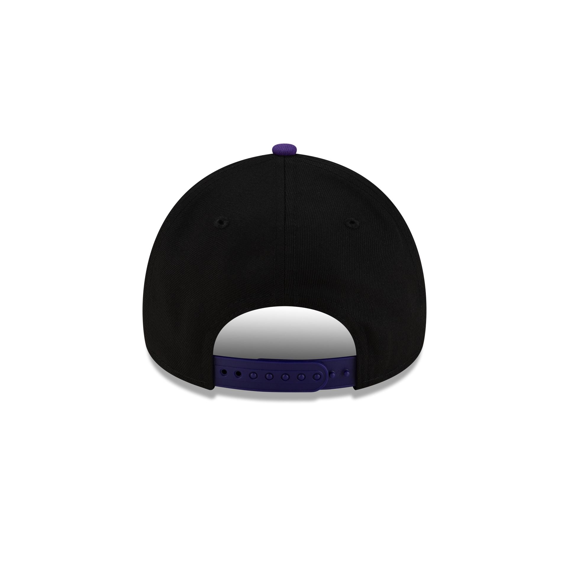 Memphis Redbirds Black Food Pack 9FORTY A-Frame Snapback Hat - Image 6