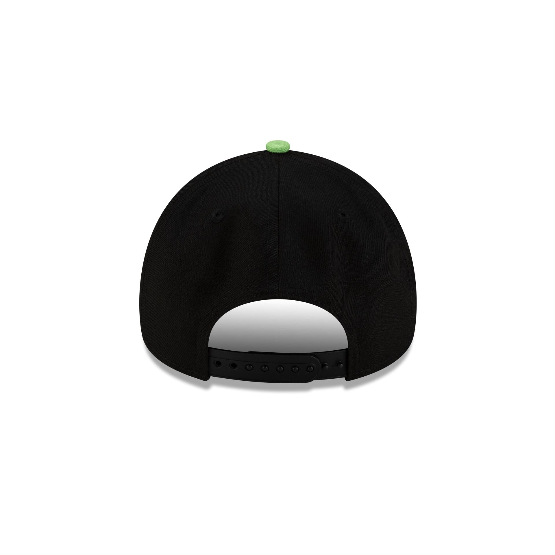 Akron RubberDucks Black Food Pack 9FORTY A-Frame Snapback Hat - Image 6
