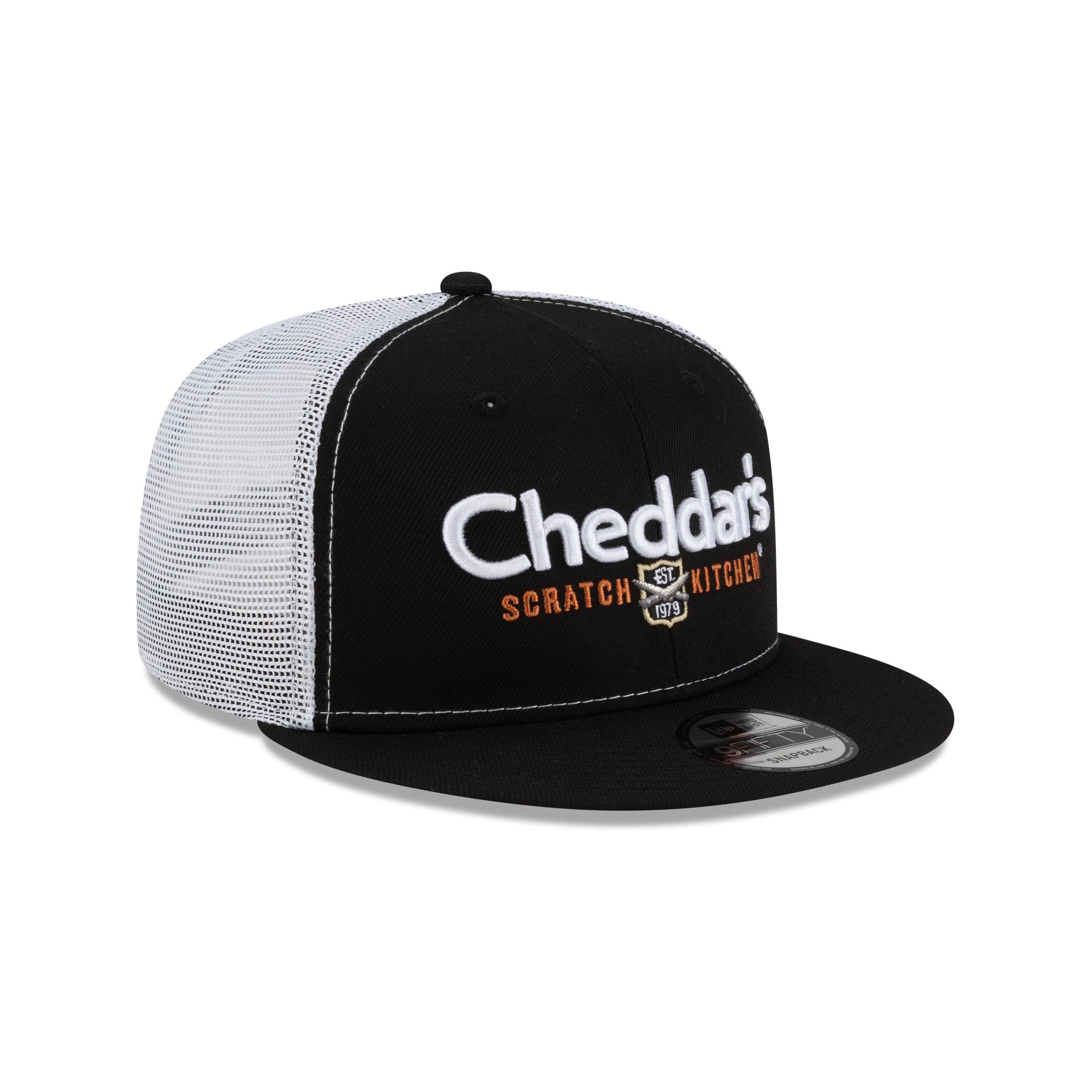 RCR Racing Kyle Busch Cheddar's Scratch Kitchen 9FIFTY Trucker Hat - Image 3