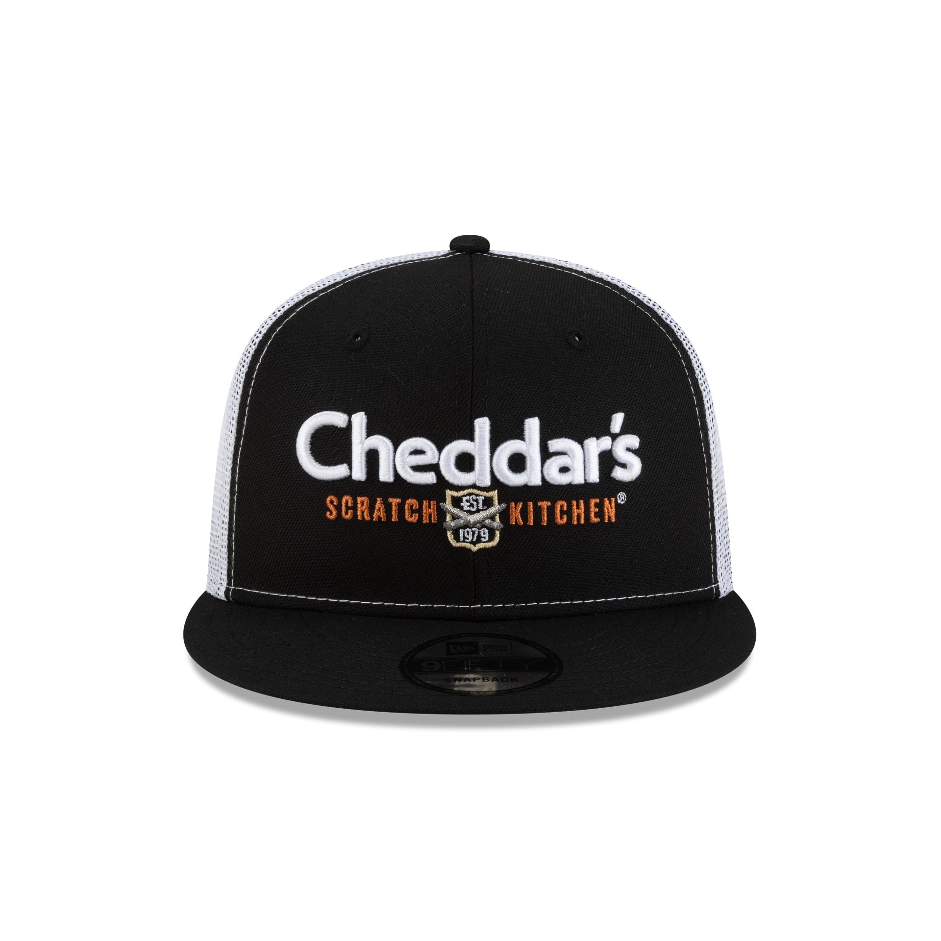 RCR Racing Kyle Busch Cheddar's Scratch Kitchen 9FIFTY Trucker Hat - Image 2