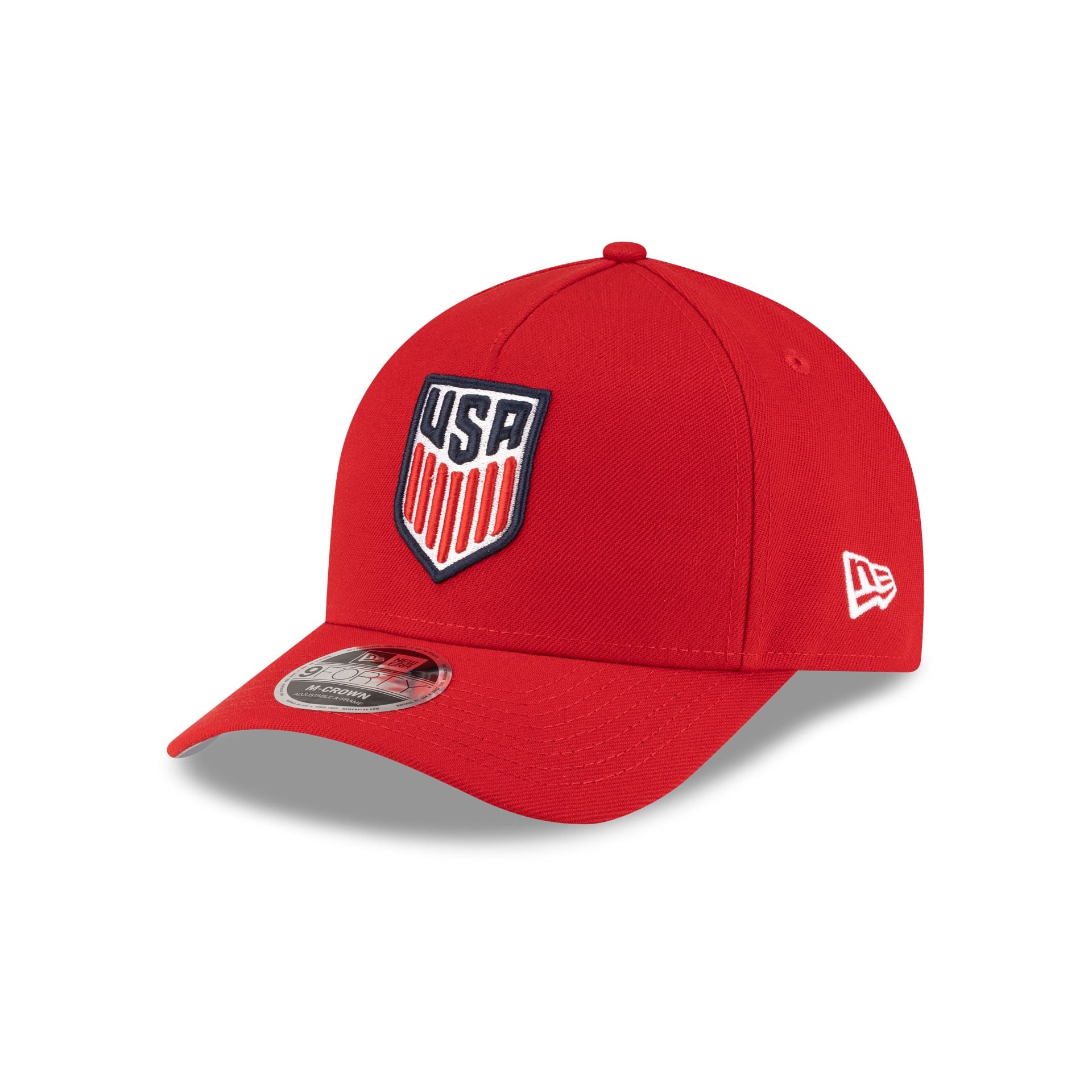 U.S. Soccer Men's National Team Americana Red 9FORTY M-Crown A-Frame Snapback Hat - Image 3