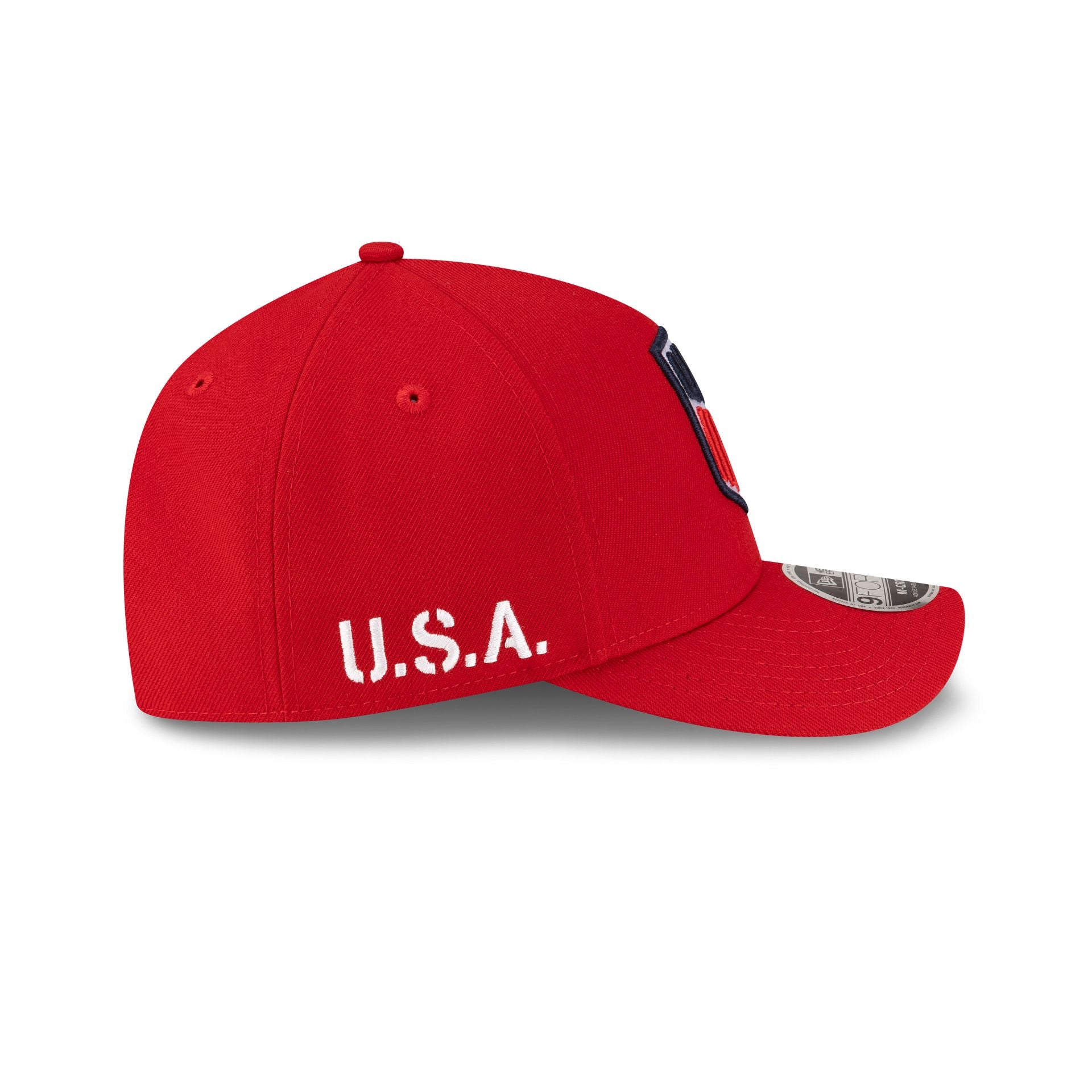 U.S. Soccer Men's National Team Americana Red 9FORTY M-Crown A-Frame Snapback Hat - Image 4