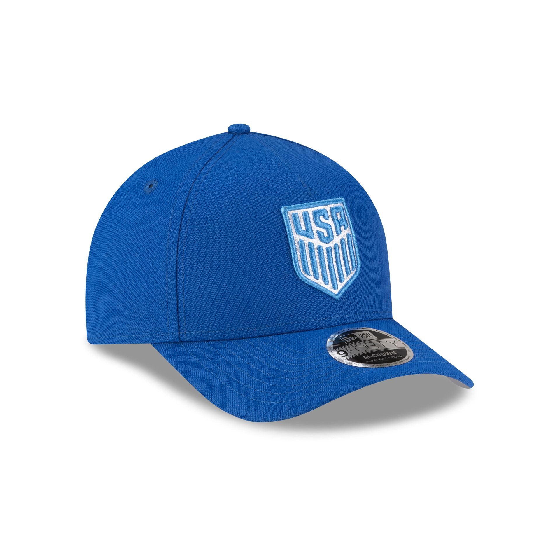 U.S. Soccer Men's National Team Blue 9FORTY M-Crown A-Frame Snapback Hat - Image 3