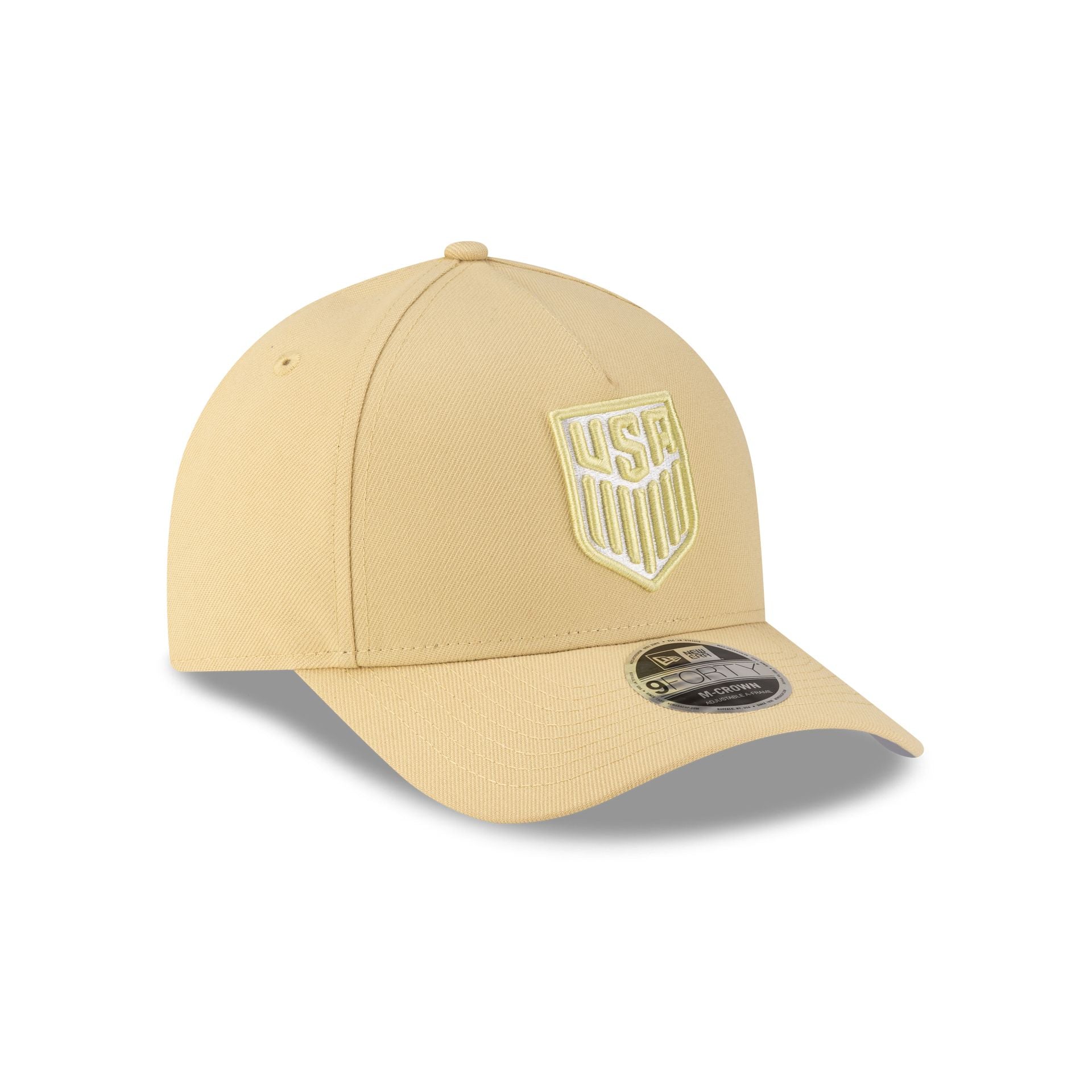 U.S. Soccer Men's National Team Vegas Gold 9FORTY M-Crown A-Frame Snapback Hat - Image 3