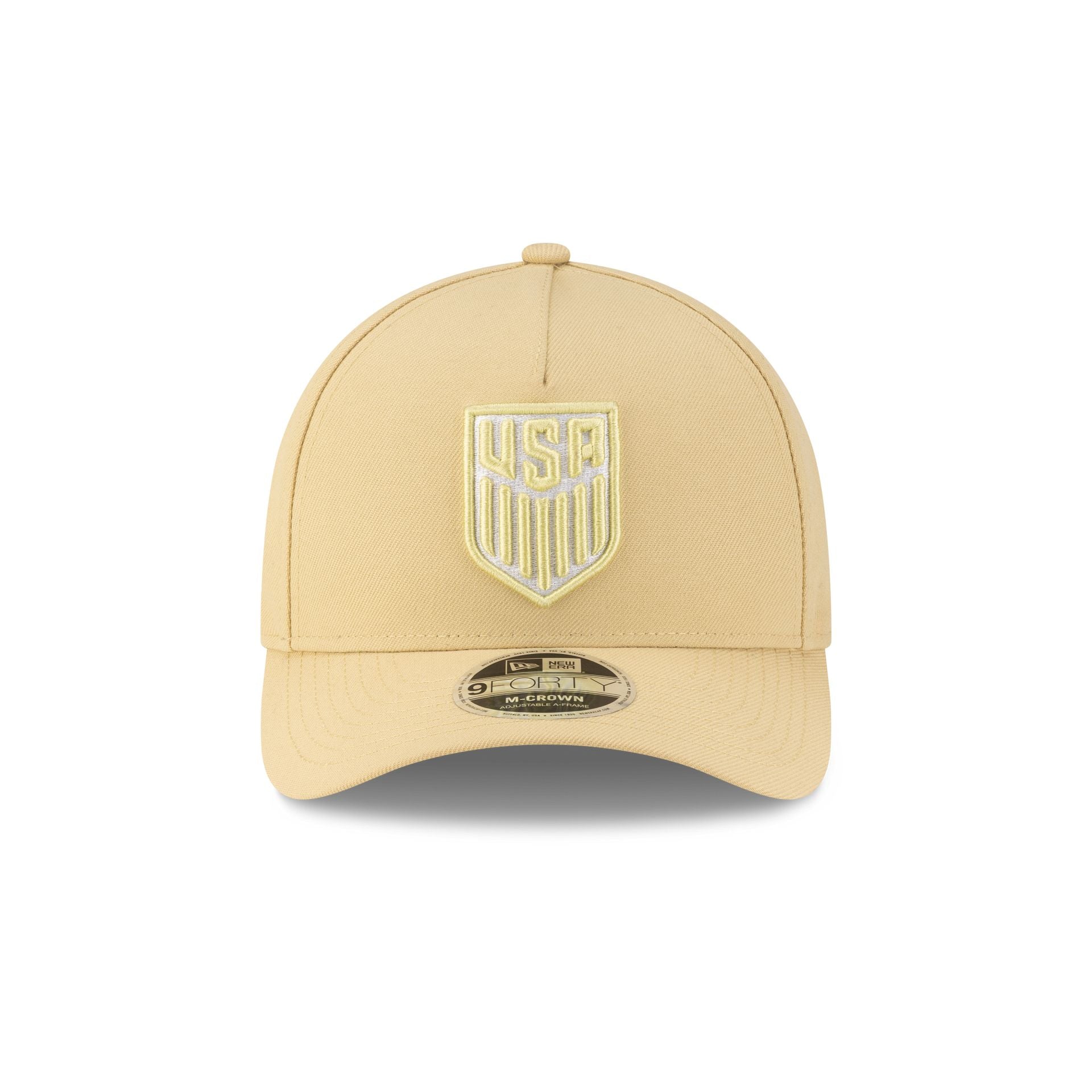 U.S. Soccer Men's National Team Vegas Gold 9FORTY M-Crown A-Frame Snapback Hat - Image 2