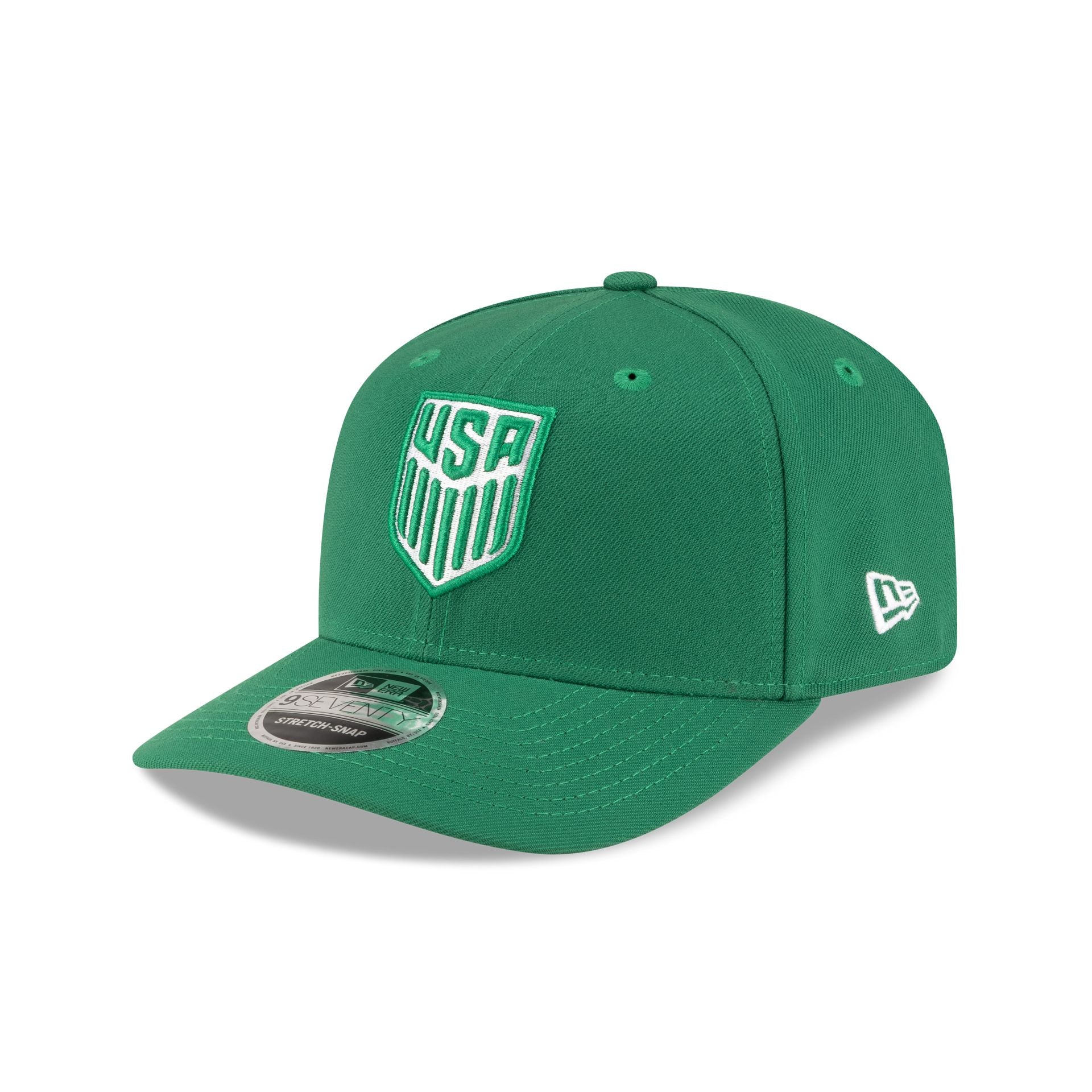 U.S. Soccer Men's National Team Kelly Green 9SEVENTY Stretch-Snap Hat