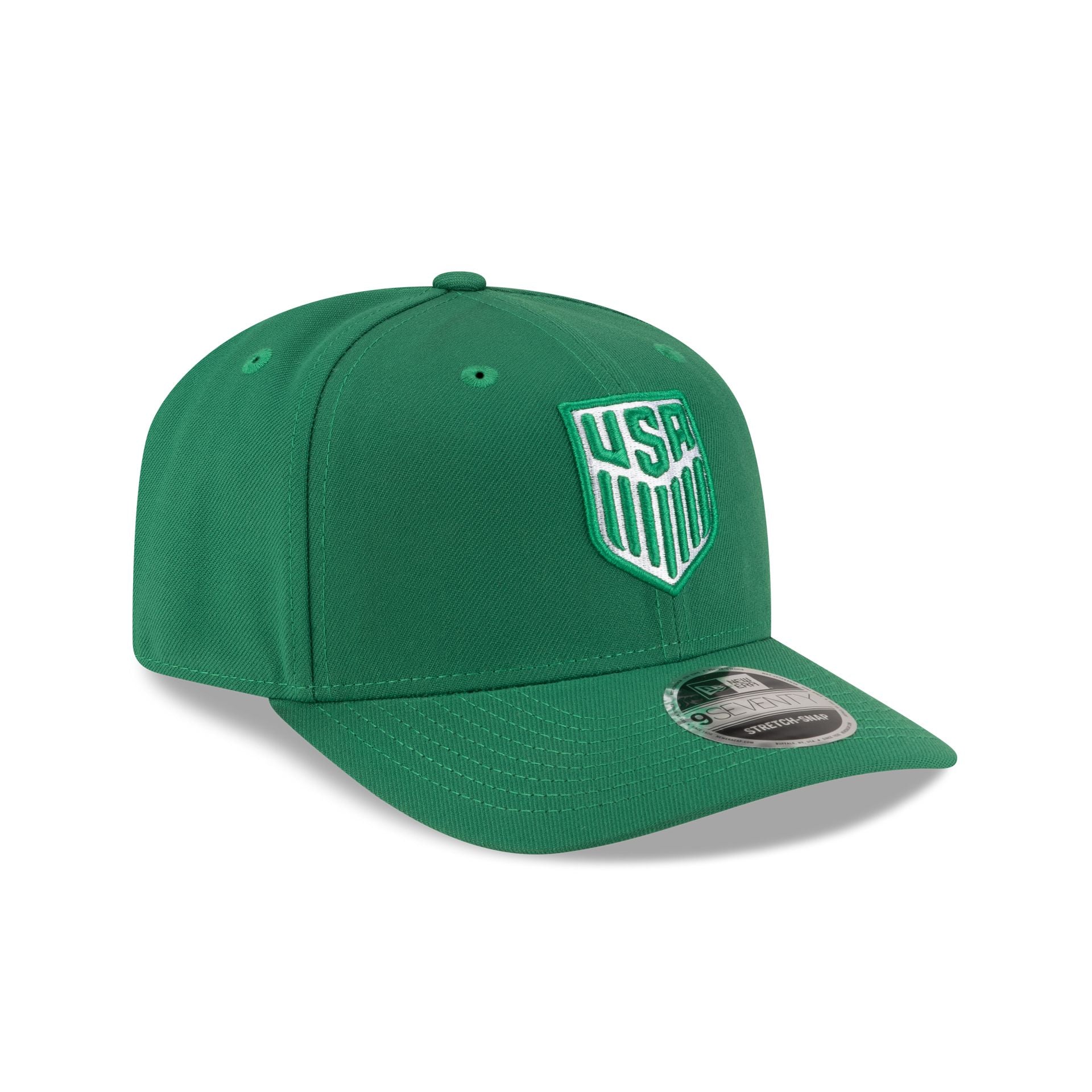U.S. Soccer Men's National Team Kelly Green 9SEVENTY Stretch-Snap Hat - Image 3