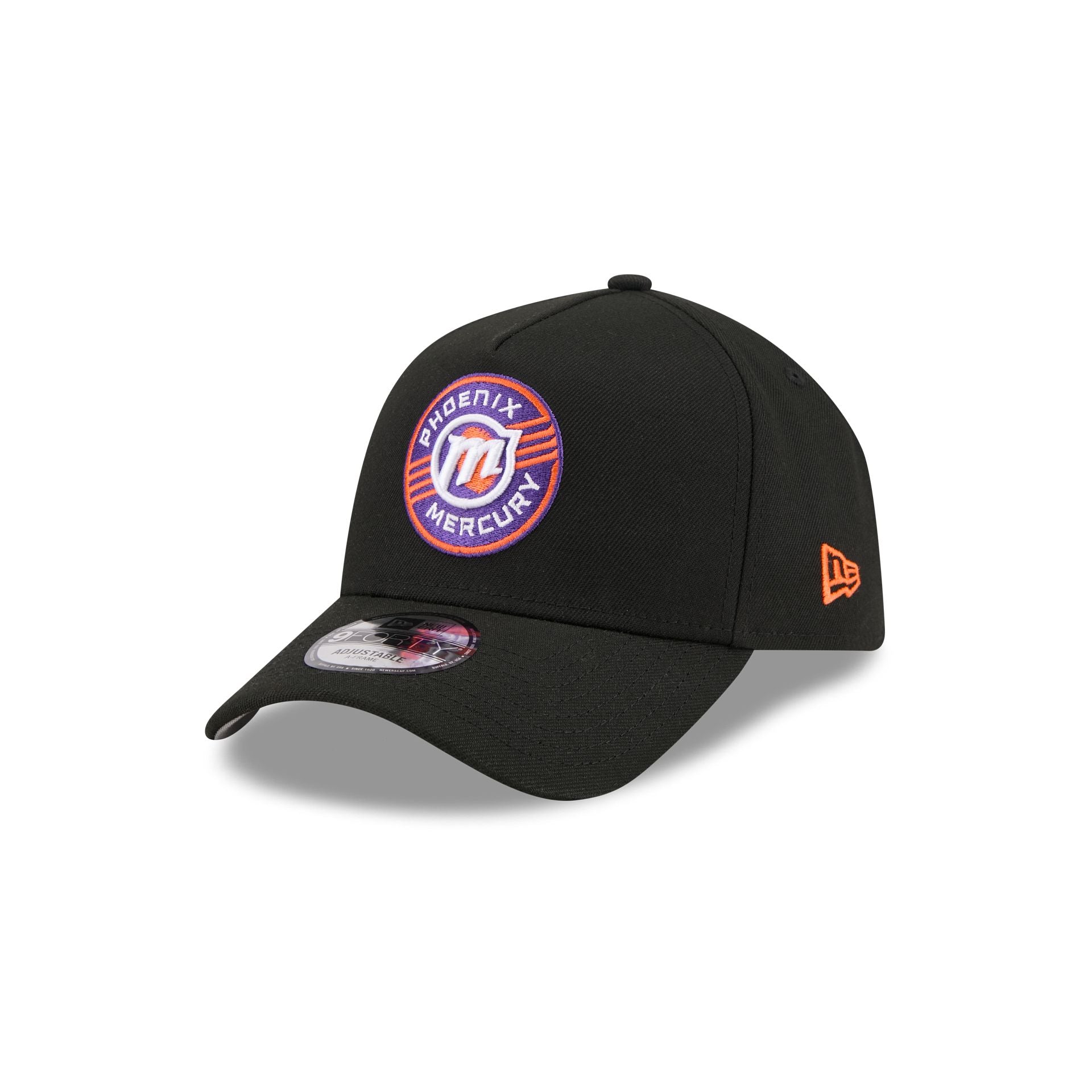 Phoenix Mercury Black 9FORTY A-Frame Snapback Hat - Image 3
