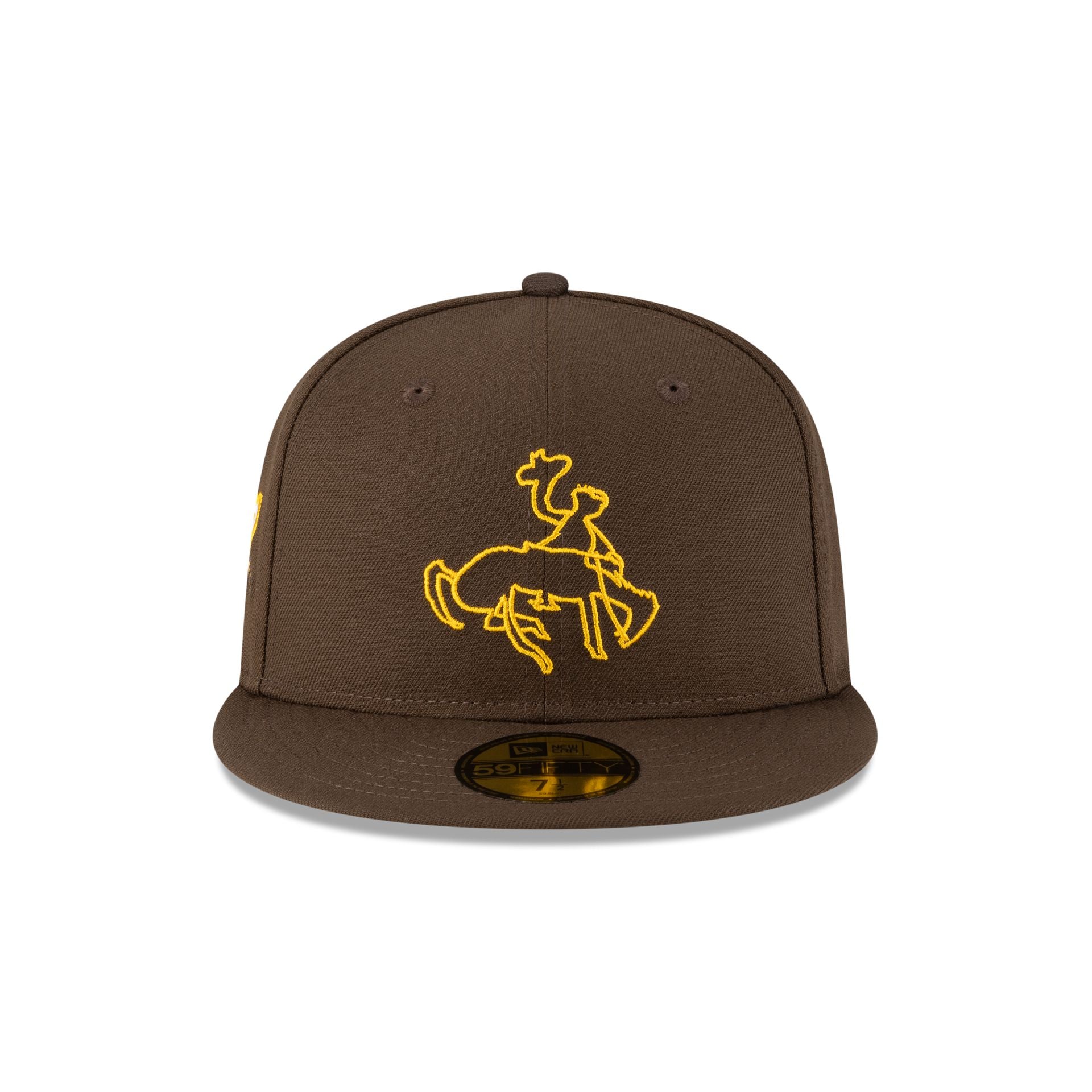 Wyoming Cowboys Josh Allen Jersey Retirement Cowboy 59FIFTY Fitted Hat - Image 2